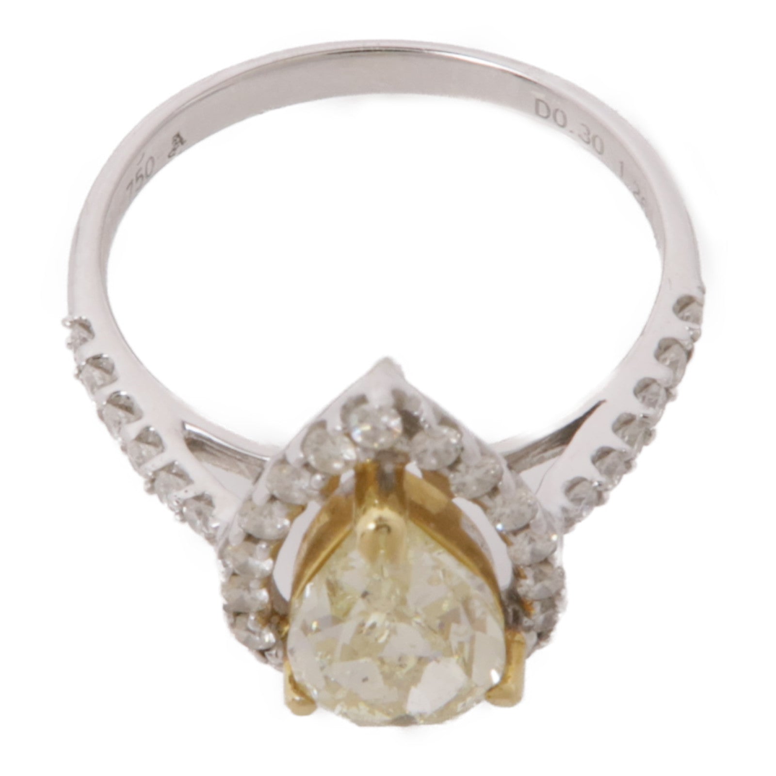 JEWELRY【激減優惠】 18K白金Diamond Ring鑽石戒指US#6