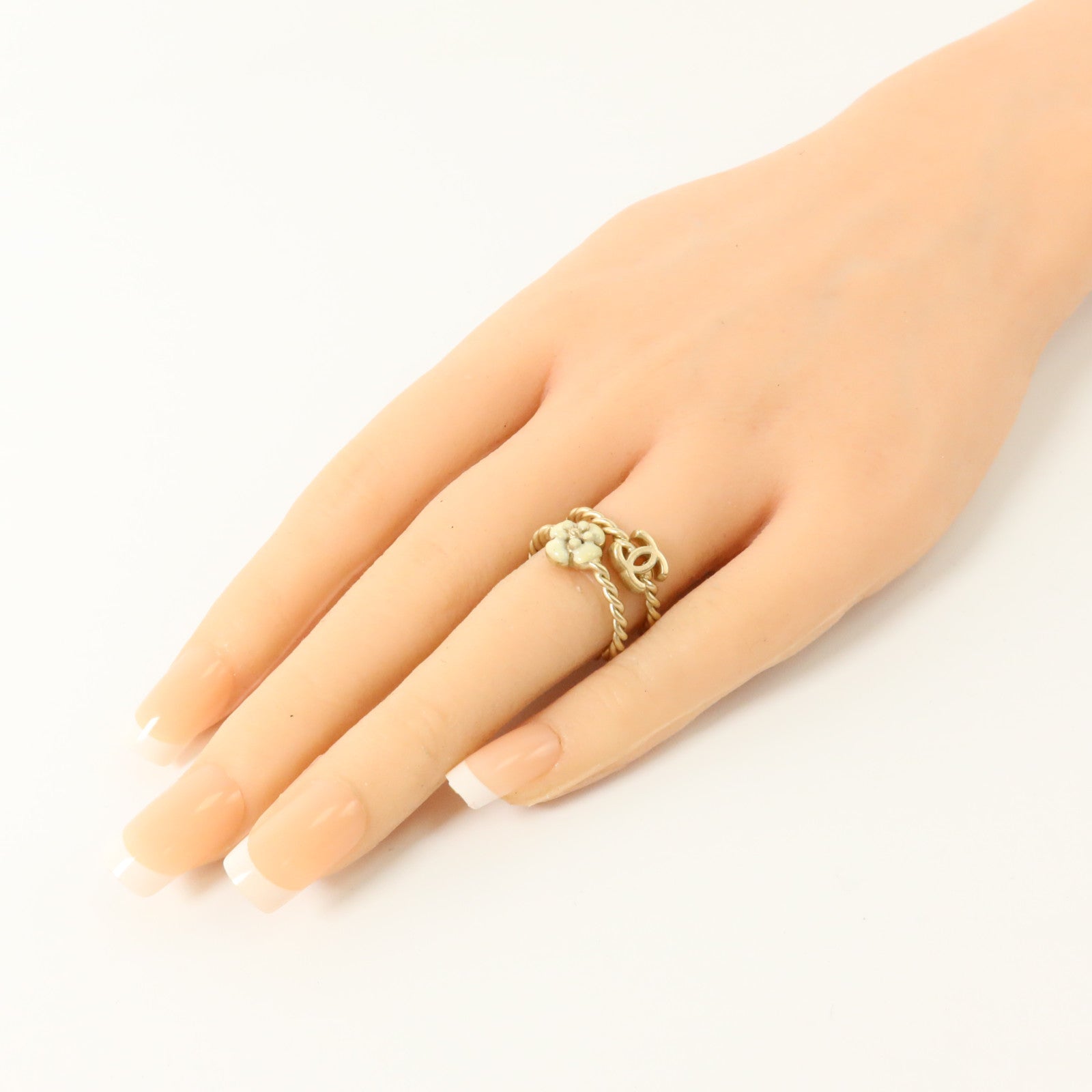 CHANEL PVC/金屬Set Ring戒指
