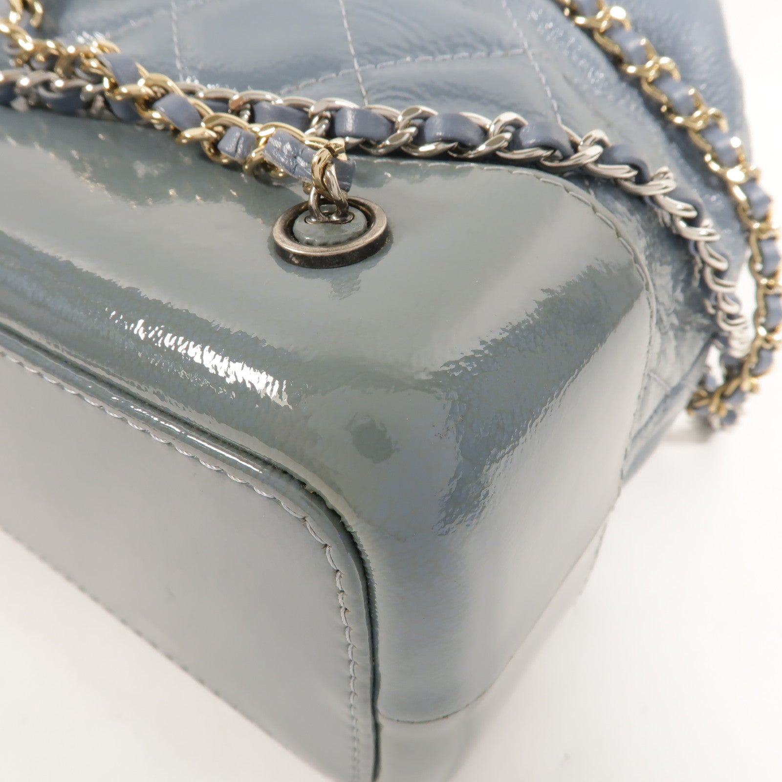 CHANEL 牛皮皮革Gabrielle BackPack鏈帶背包