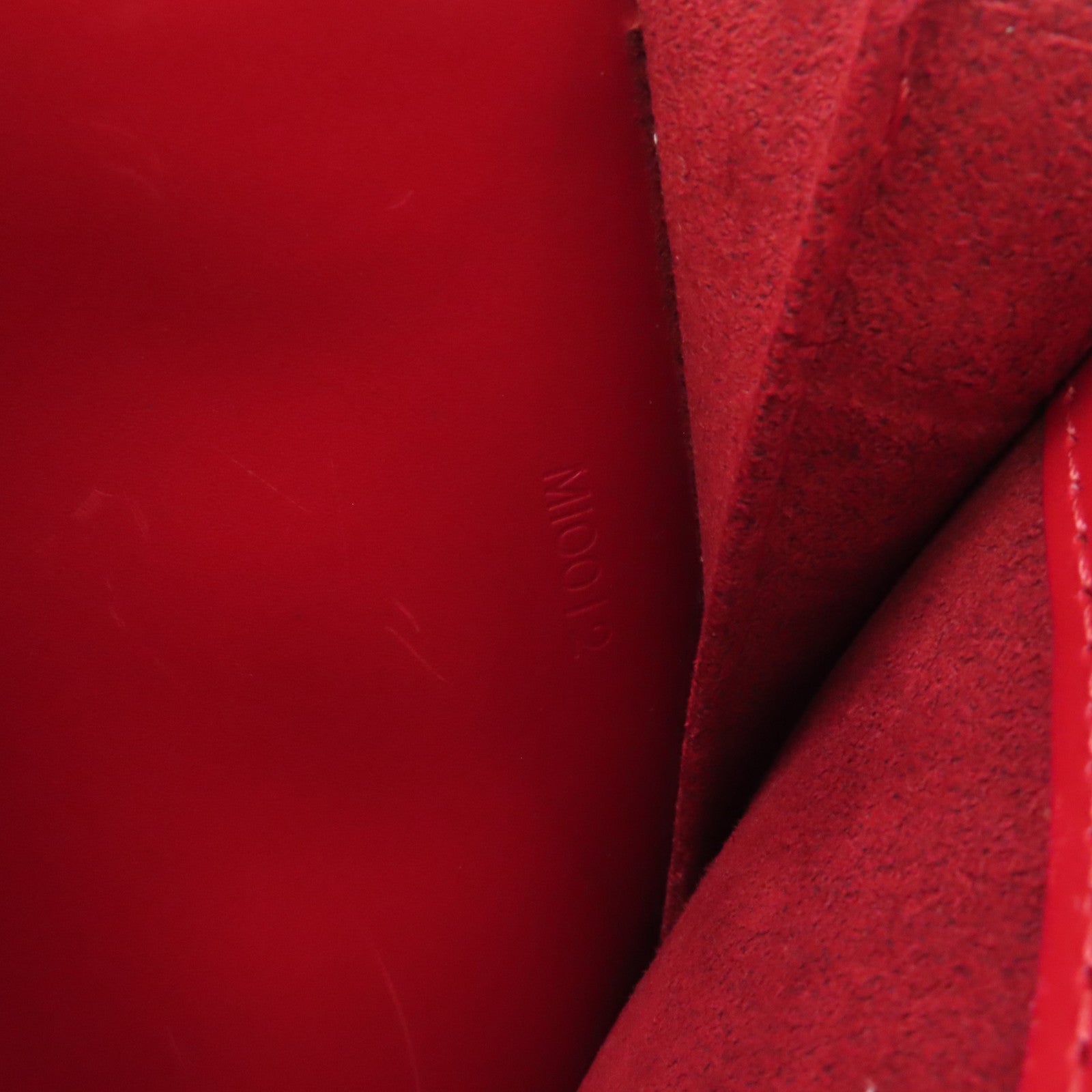 LOUIS VUITTON Epi Pont Neuf金扣手挽袋紅色