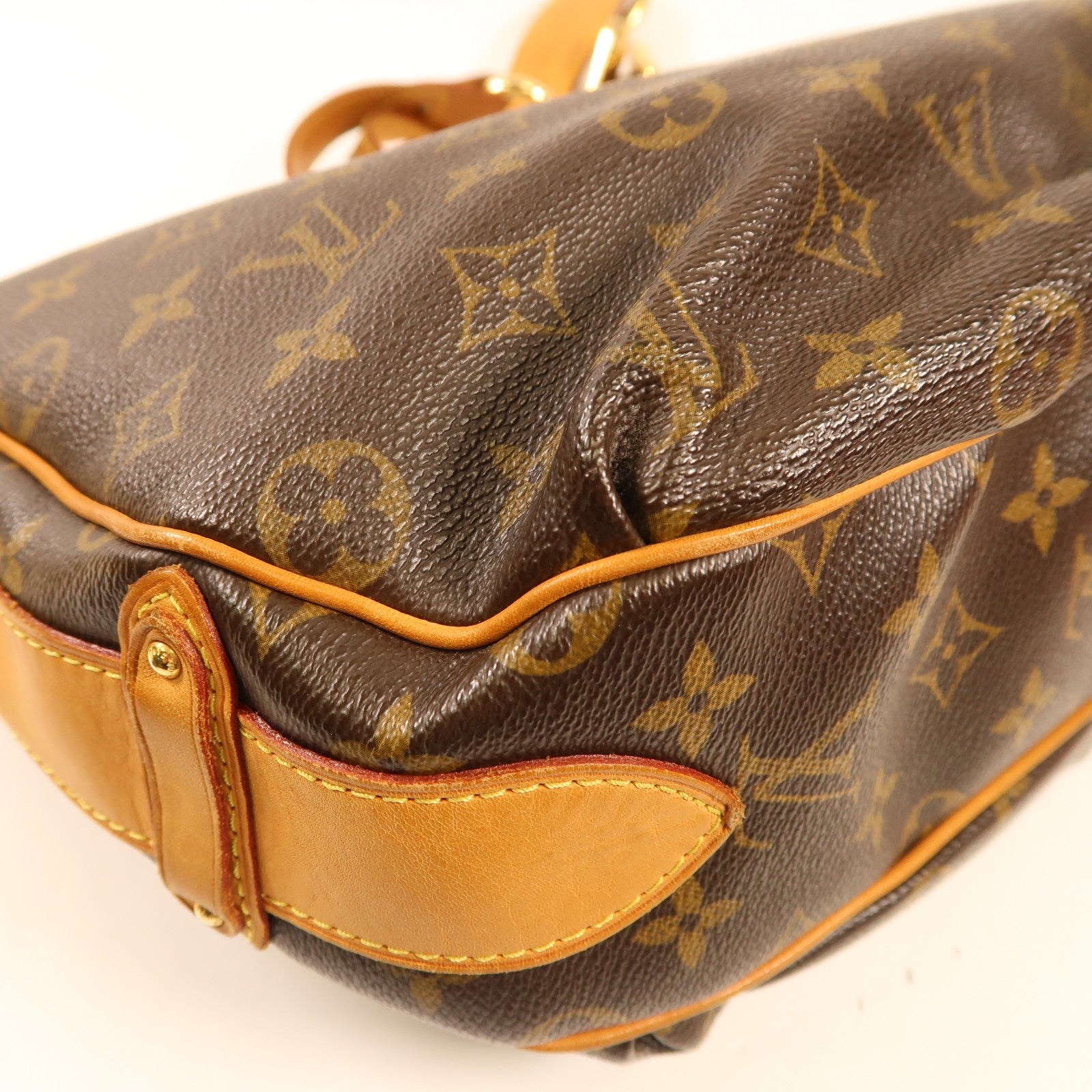 LOUIS VUITTON Monogram Tulum GM金扣肩背袋