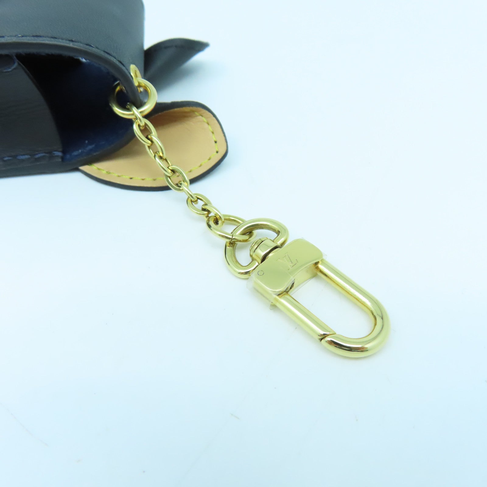 LOUIS VUITTON 【激減優惠】Monogram Earphone Case金扣耳機套啡色