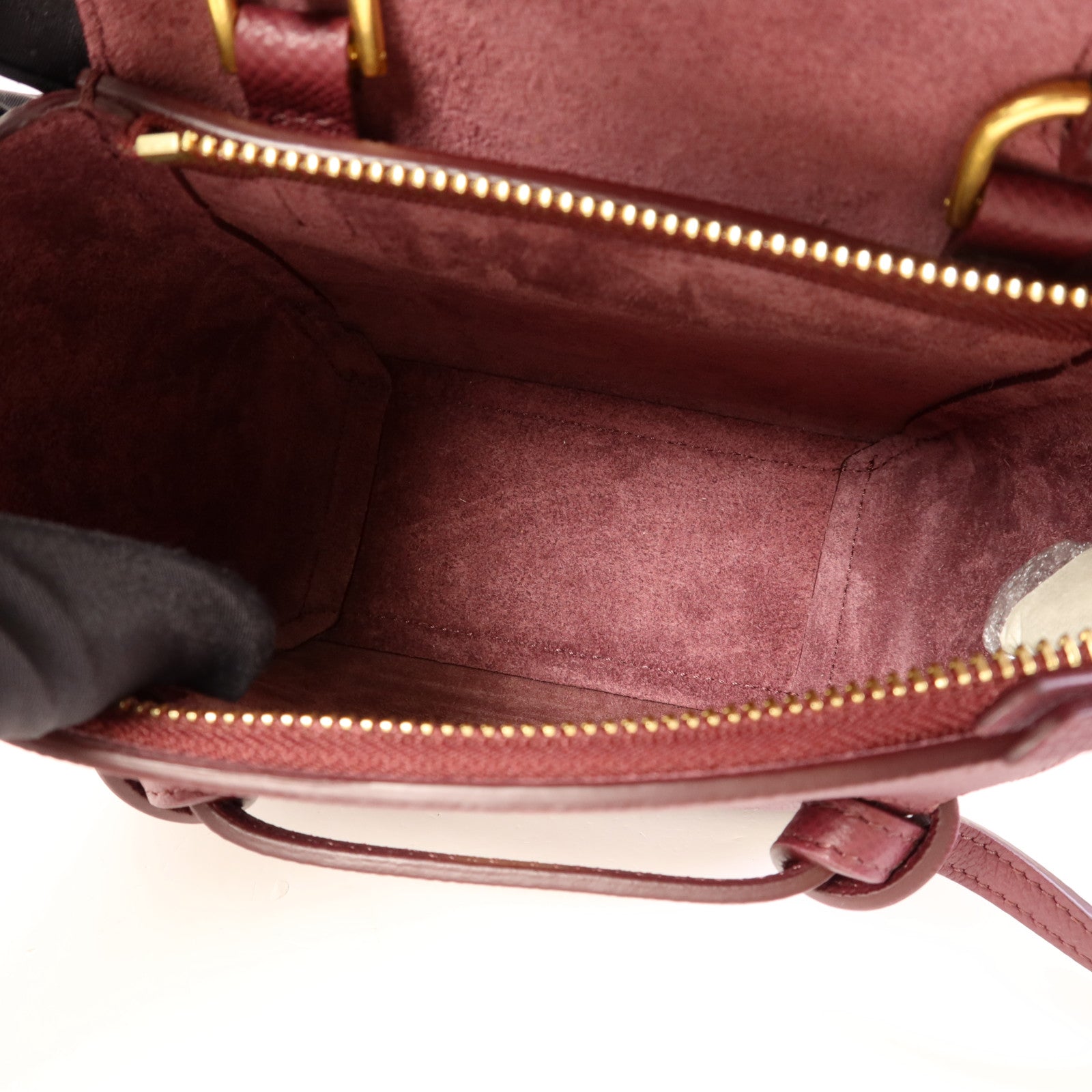 CELINE 牛皮皮革Pico Belt Bag金扣手挽肩背兩用袋