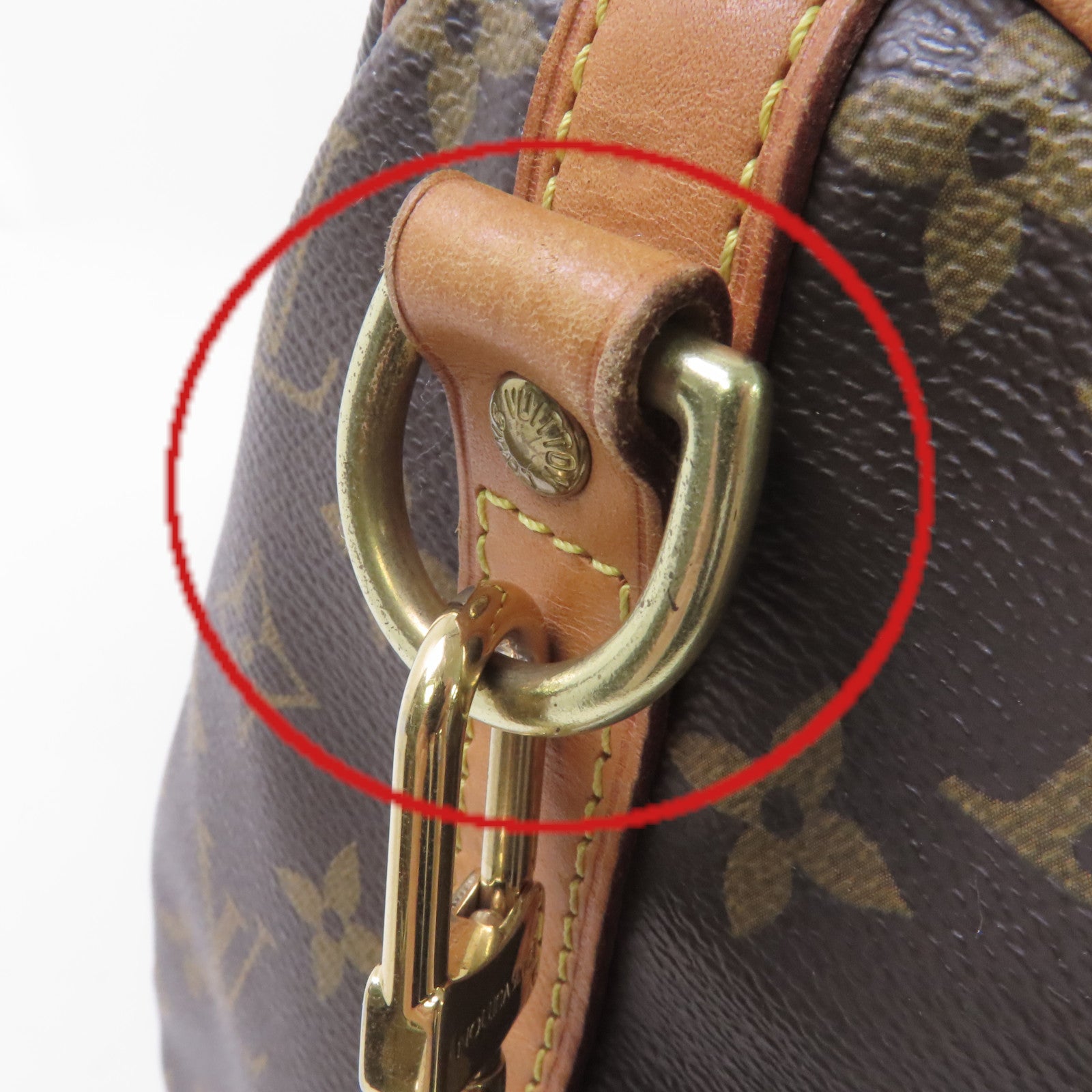 LOUIS VUITTON Monogram Speedy Bandouliere 30 2way Shoulder Bag金扣手挽肩背兩用袋啡色