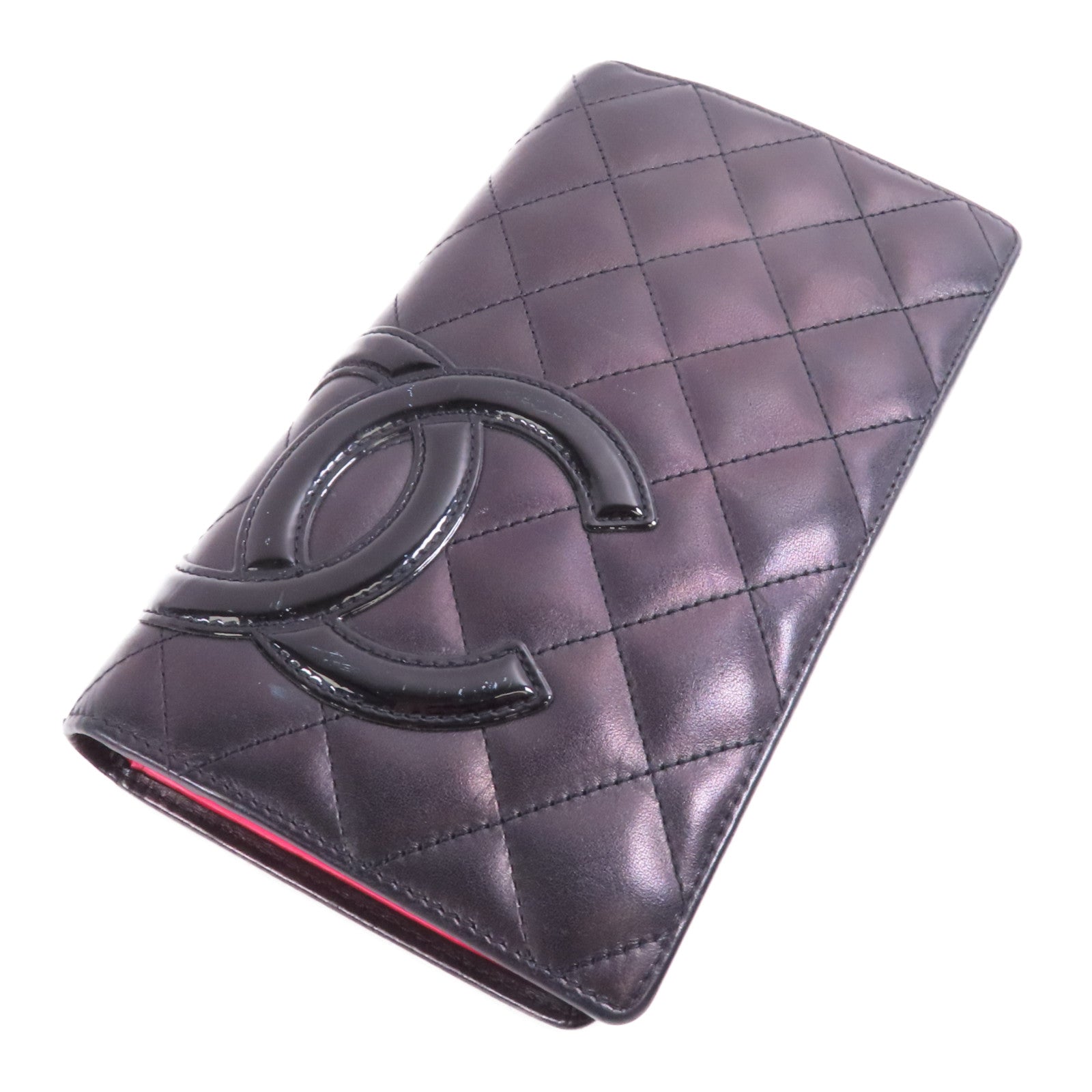 CHANEL 牛皮皮革Cambon Long Wallet長錢包