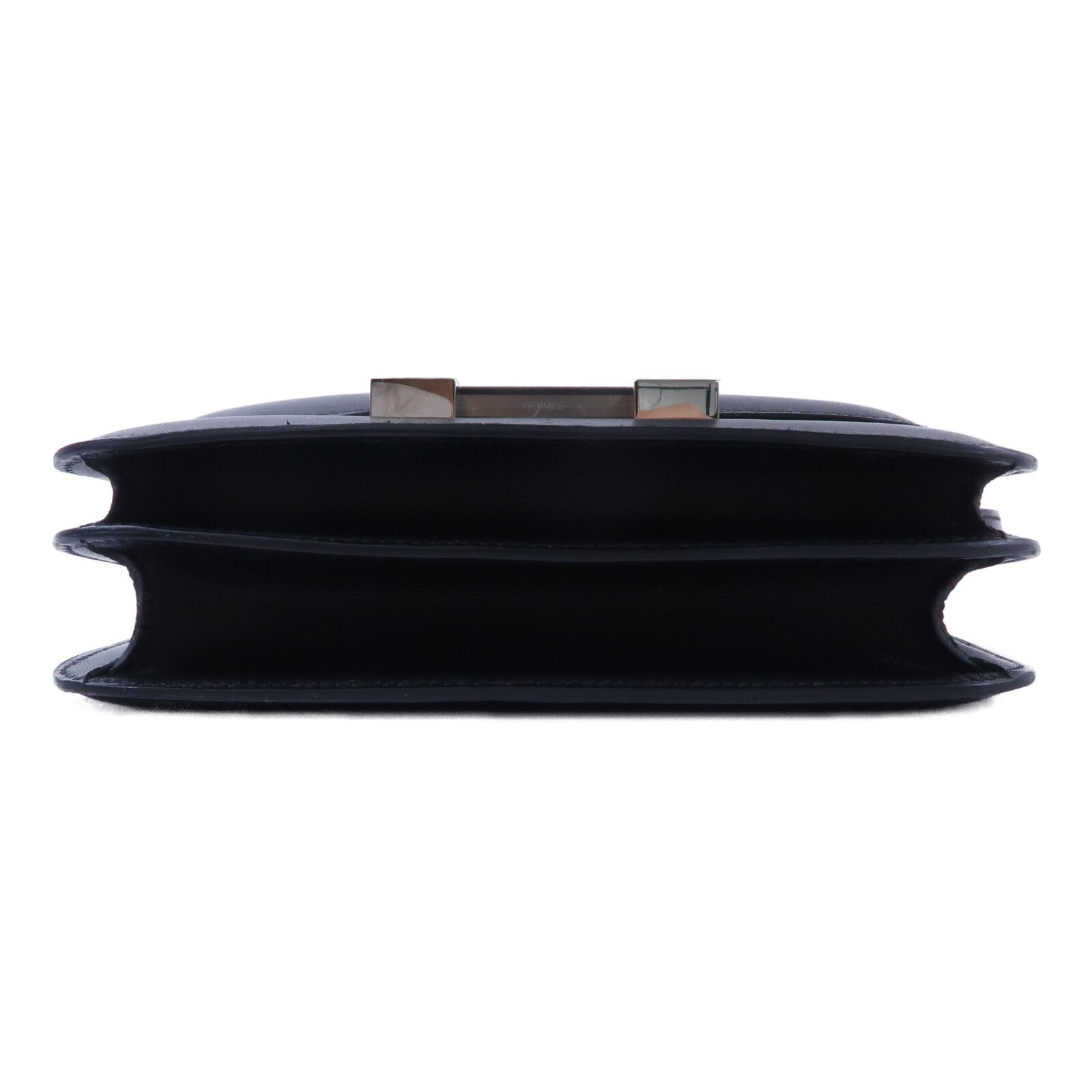 HERMES Evercalf皮革Constance Mini肩背袋Noir