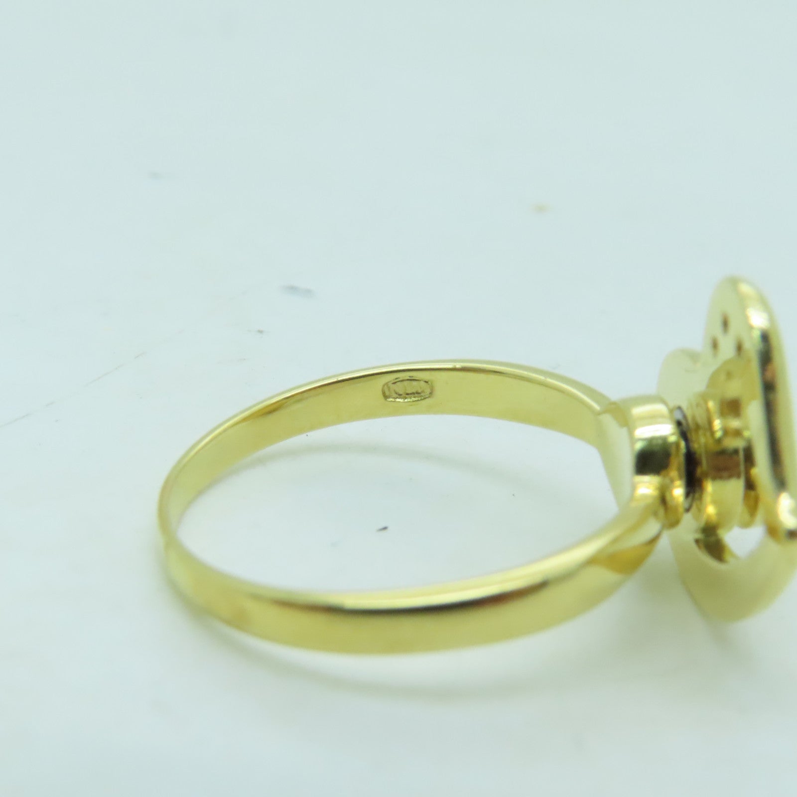 JEWELRY 【激減優惠】18K黃金Ring鑽石戒指US#6.5