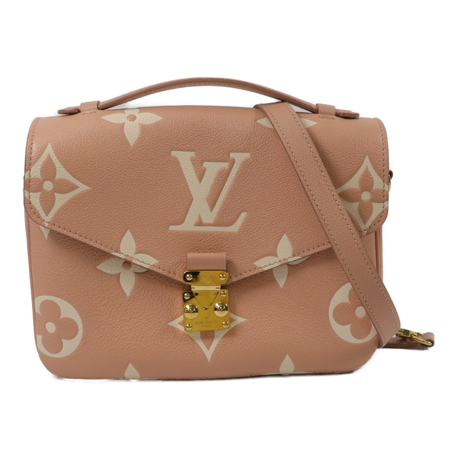 LOUIS VUITTON Monogram Empreinte Pochette Metis手挽肩背兩用袋