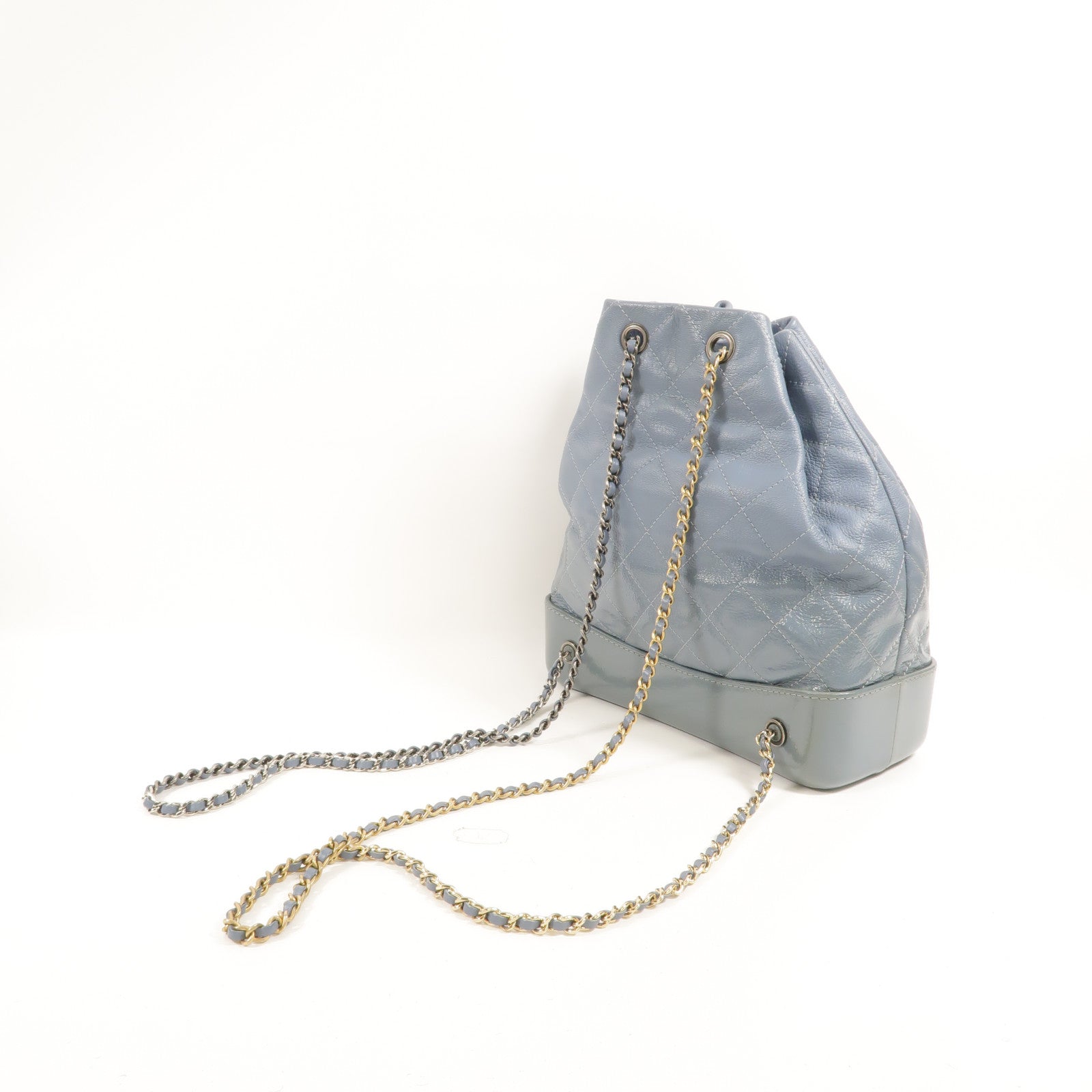 CHANEL 牛皮皮革Gabrielle BackPack鏈帶背包