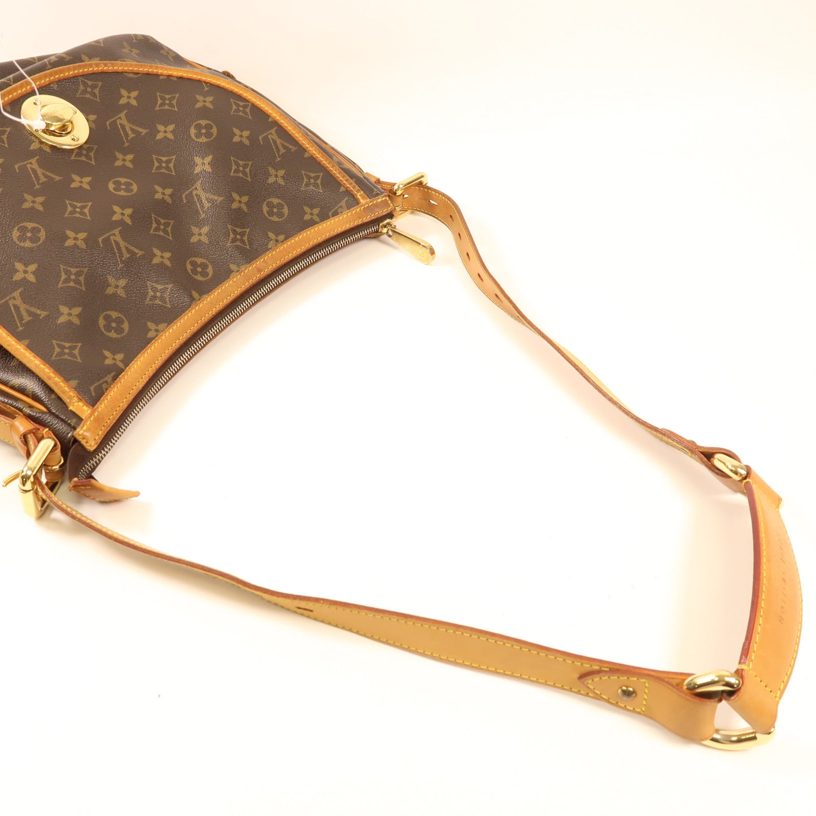 LOUIS VUITTON Monogram Tulum GM金扣肩背袋