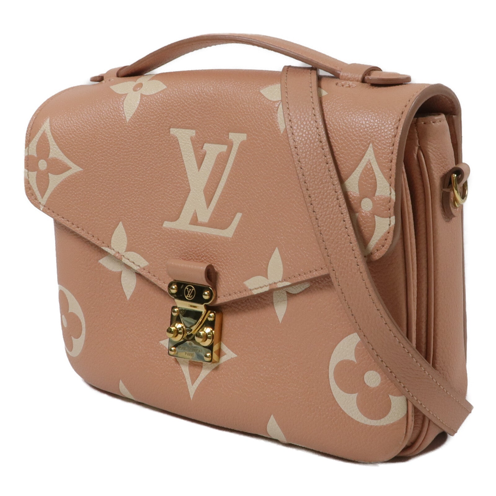 LOUIS VUITTON Monogram Empreinte Pochette Metis手挽肩背兩用袋