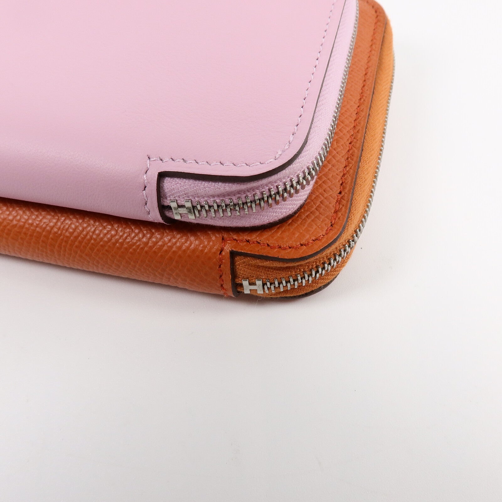 HERMES Epsom/Swift皮革Nouveau To Go肩背袋TerreBattue/MauveSy