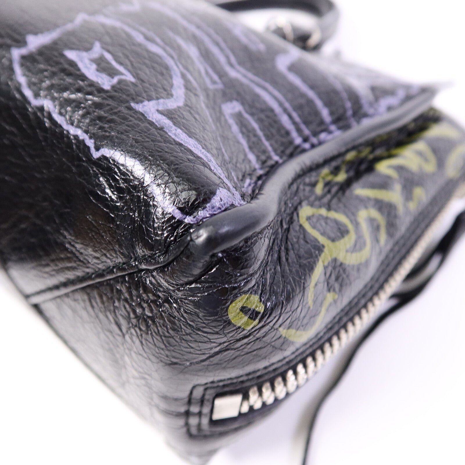 BALENCIAGA 牛皮皮革Papier A6 Graffiti Tote手挽袋