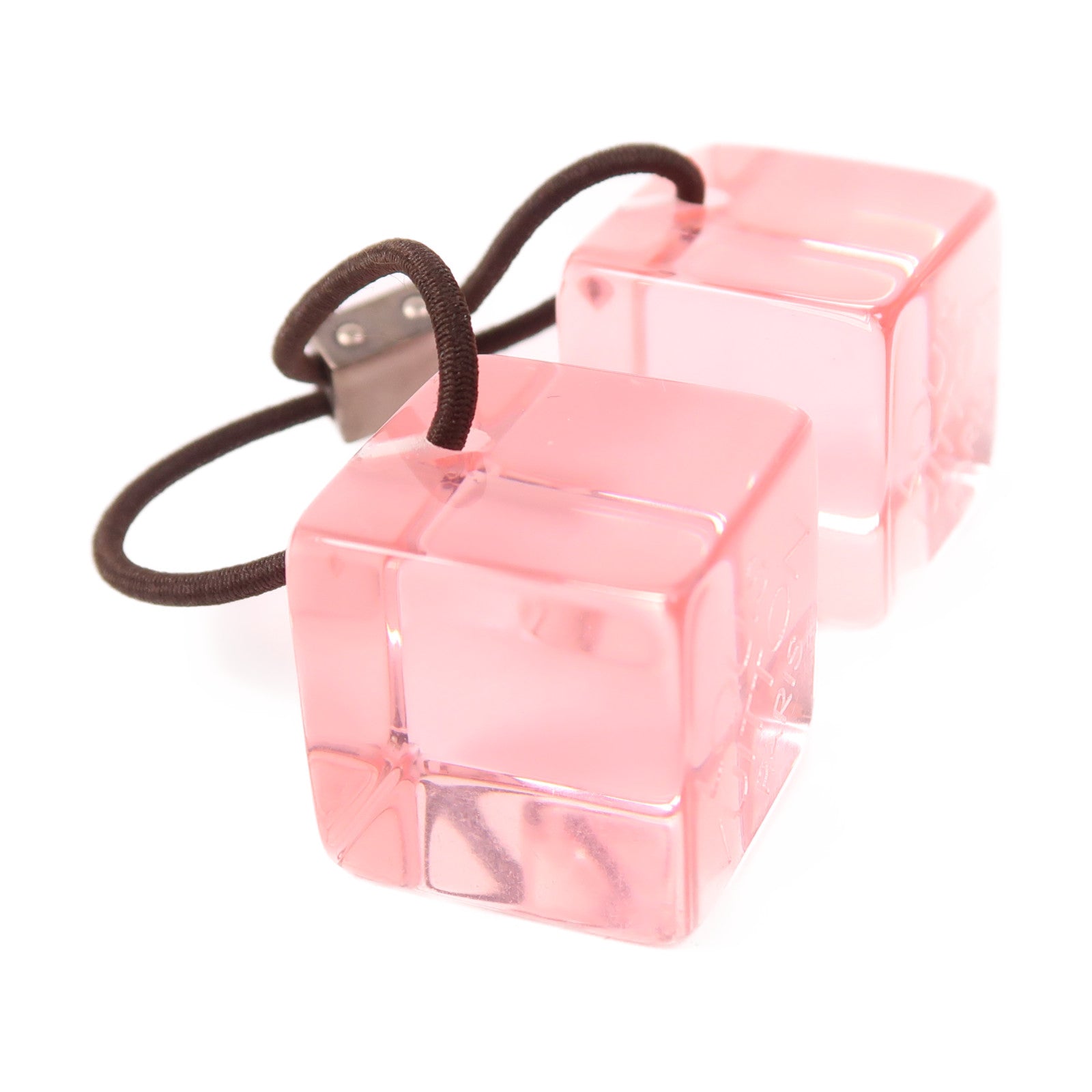 LOUIS VUITTON PVC Hair Cube髮飾
