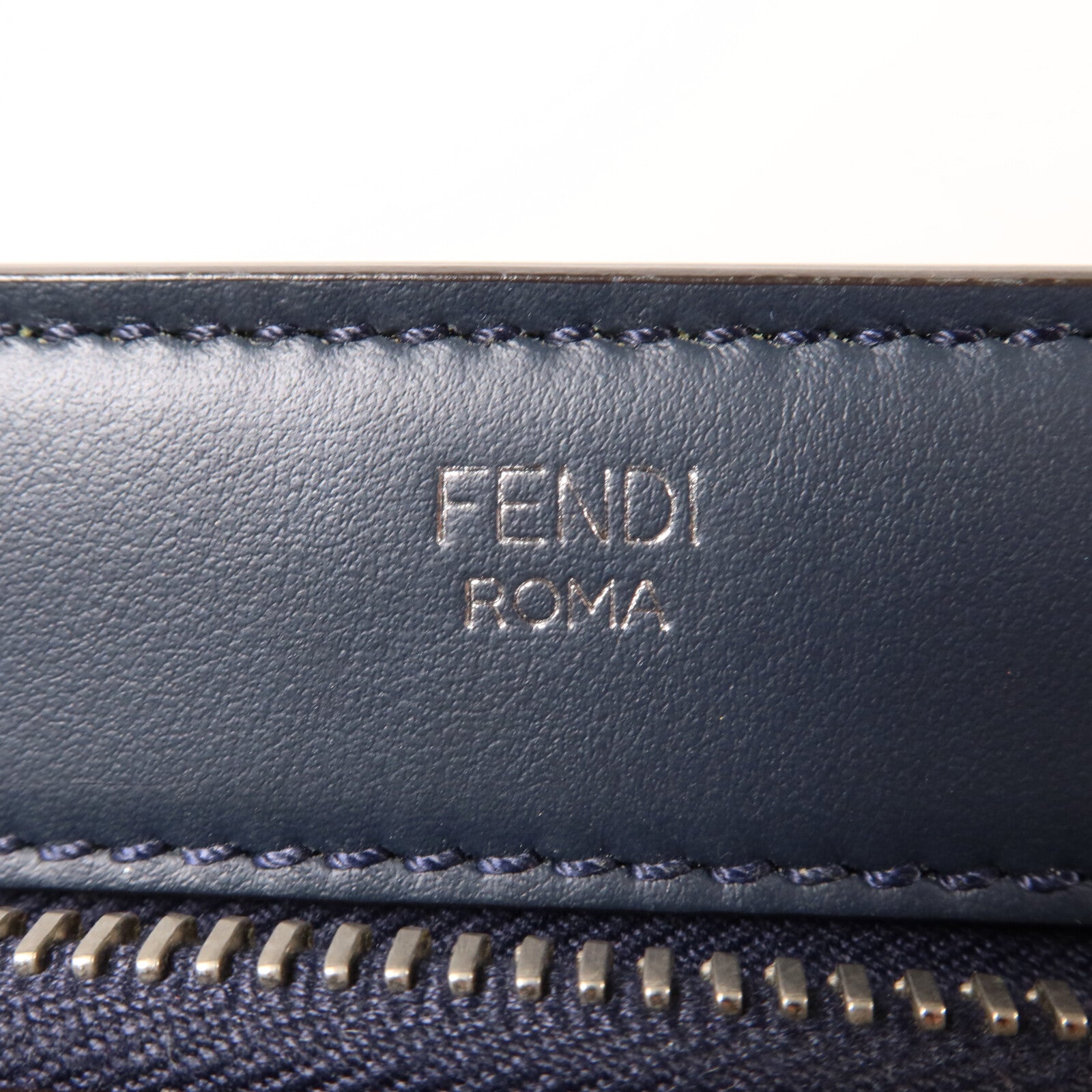 FENDI 牛皮皮革/蛇皮皮革Dotcom手挽袋