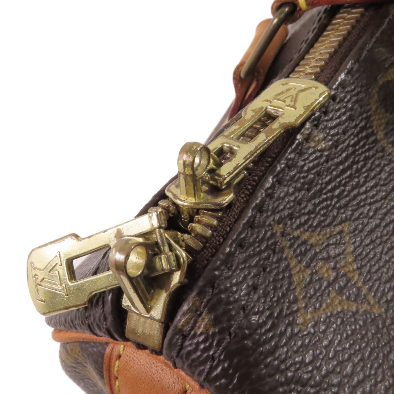 LOUIS VUITTON Monogram Speedy Bandouliere 30 2way Shoulder Bag金扣手挽肩背兩用袋啡色