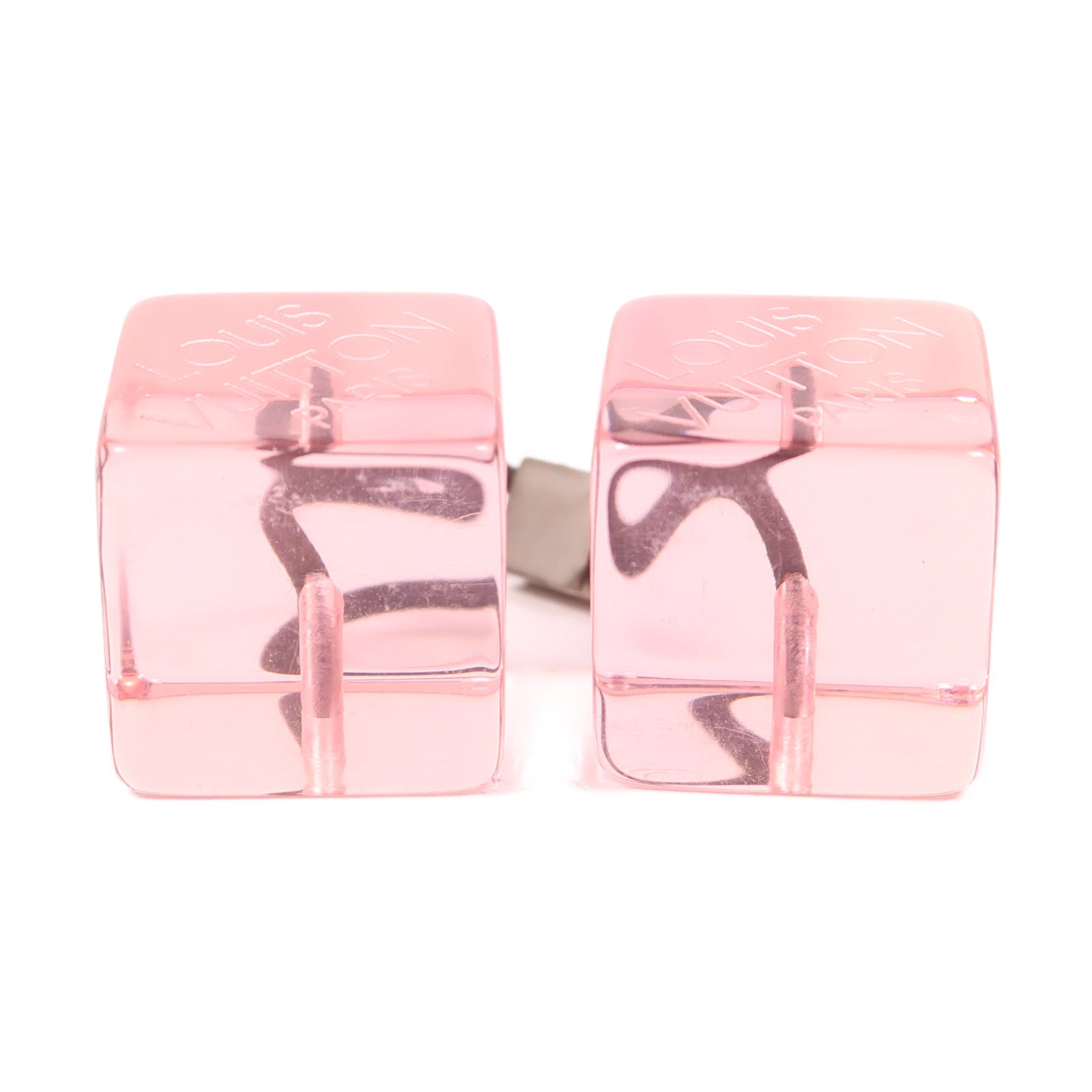 LOUIS VUITTON PVC Hair Cube髮飾