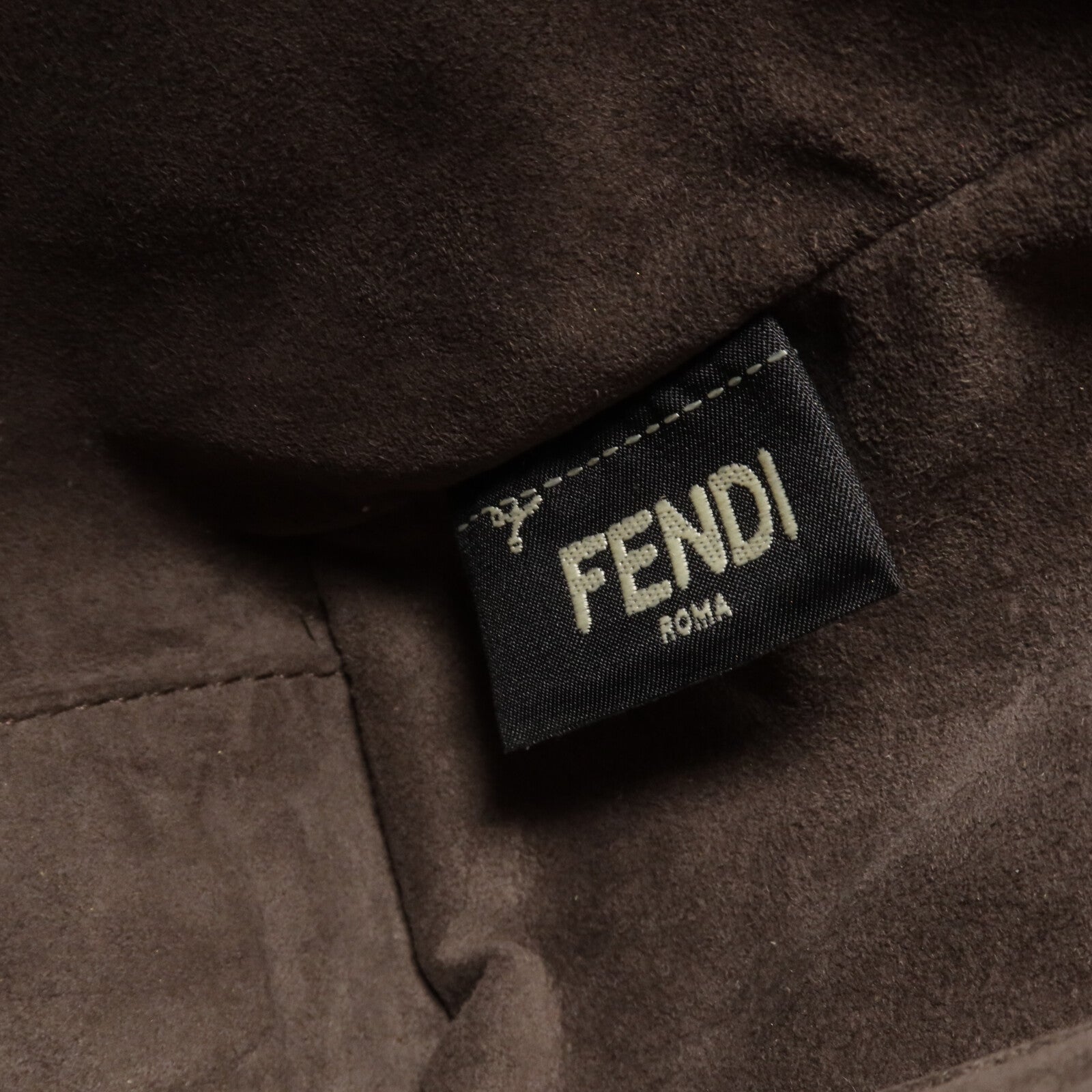 FENDI 牛皮皮革/蛇皮皮革Dotcom手挽袋