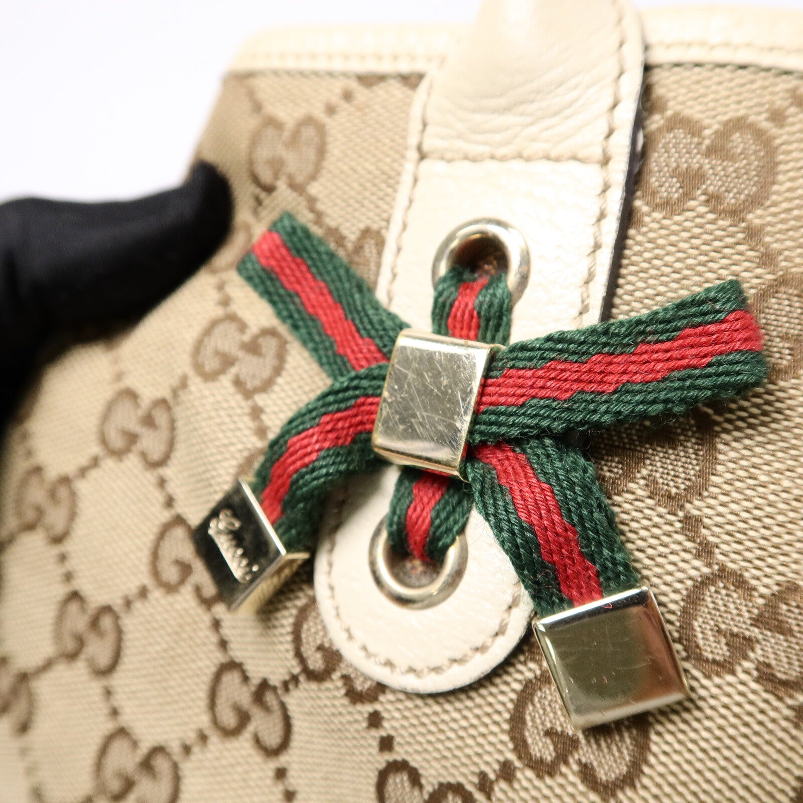 GUCCI 帆布Shoulder Bag肩背袋