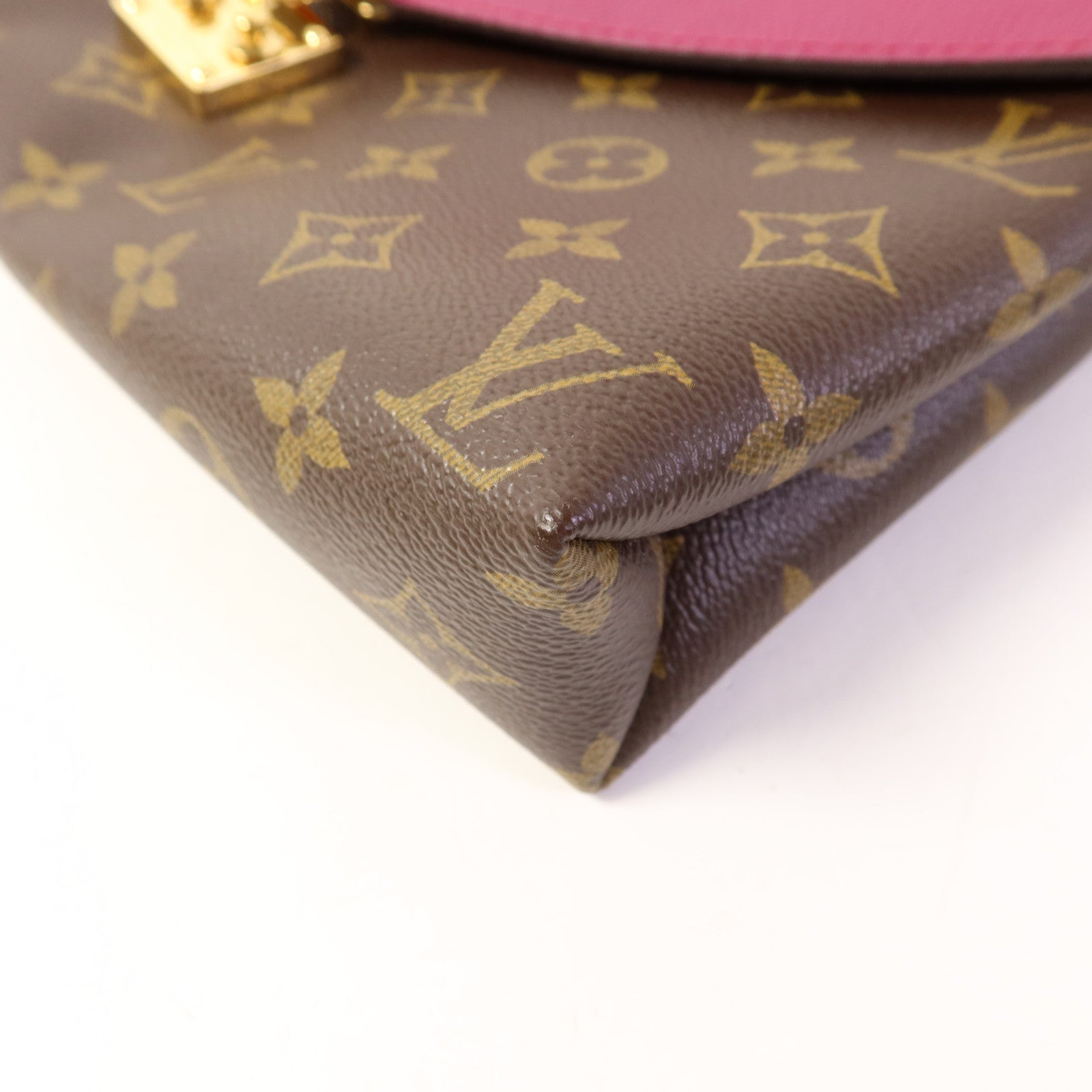 LOUIS VUITTON Monogram Pallas Chain金扣鏈帶肩背袋