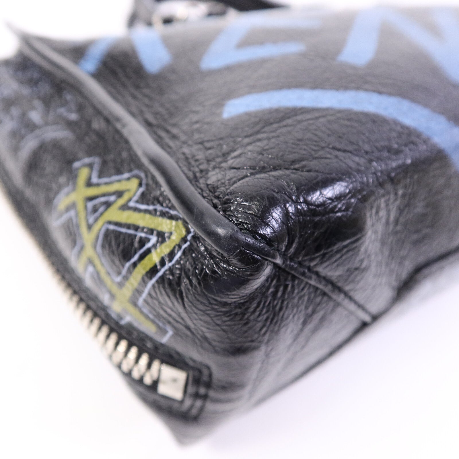 BALENCIAGA 牛皮皮革Papier A6 Graffiti Tote手挽袋