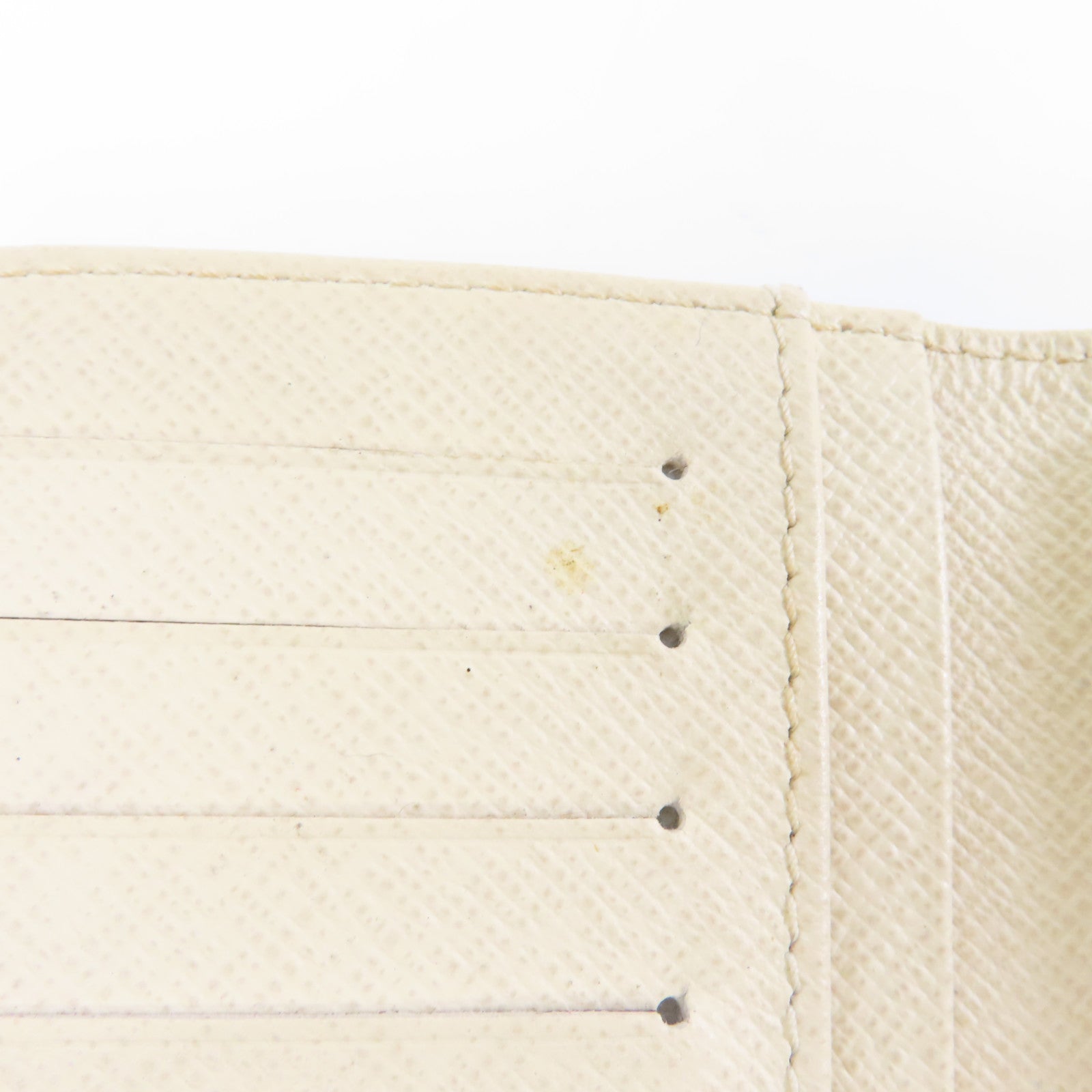 LOUIS VUITTON (PRICE DOWN) LV GHW Wallet N61676 Damier Azur White
