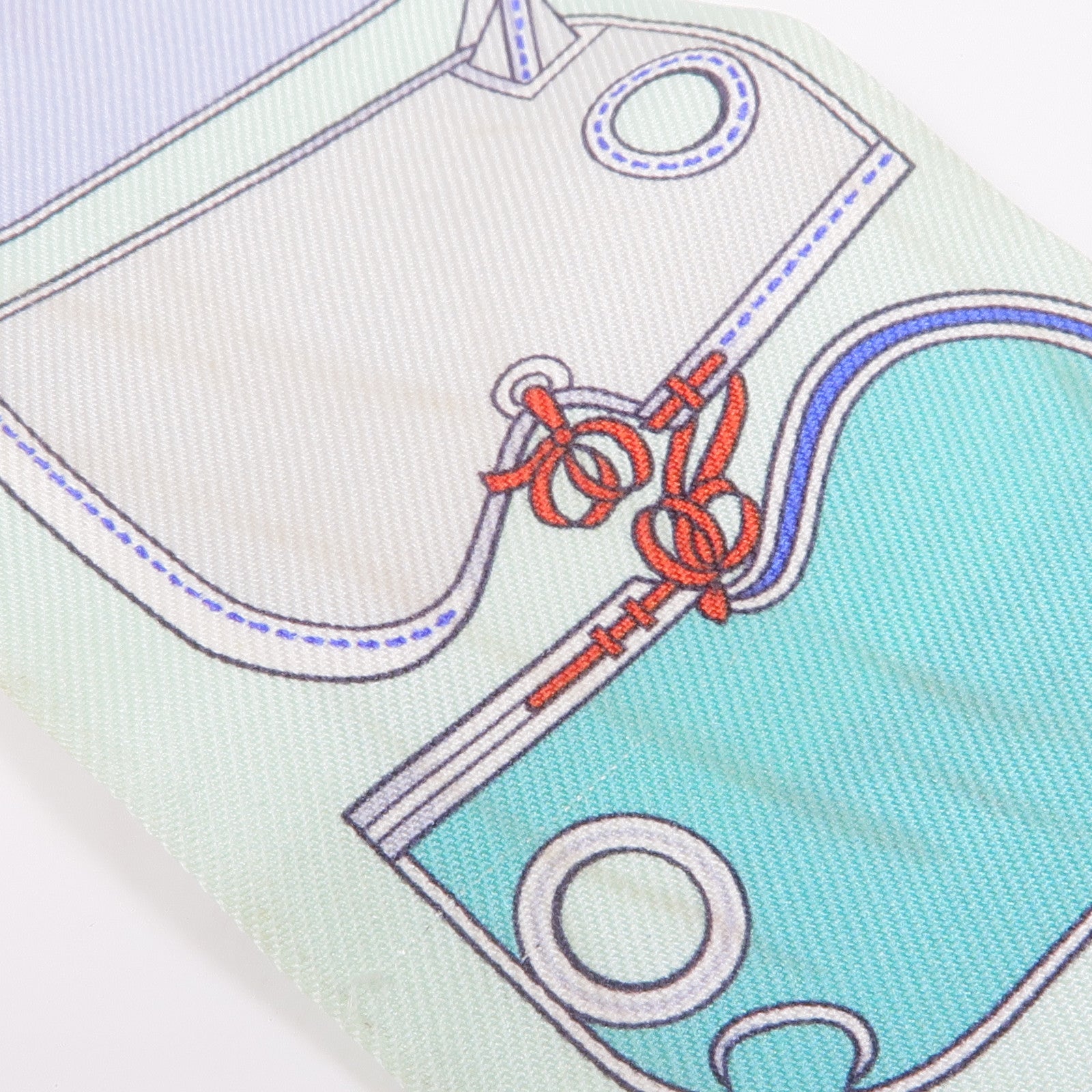 HERMES 絲質Twilly絲巾