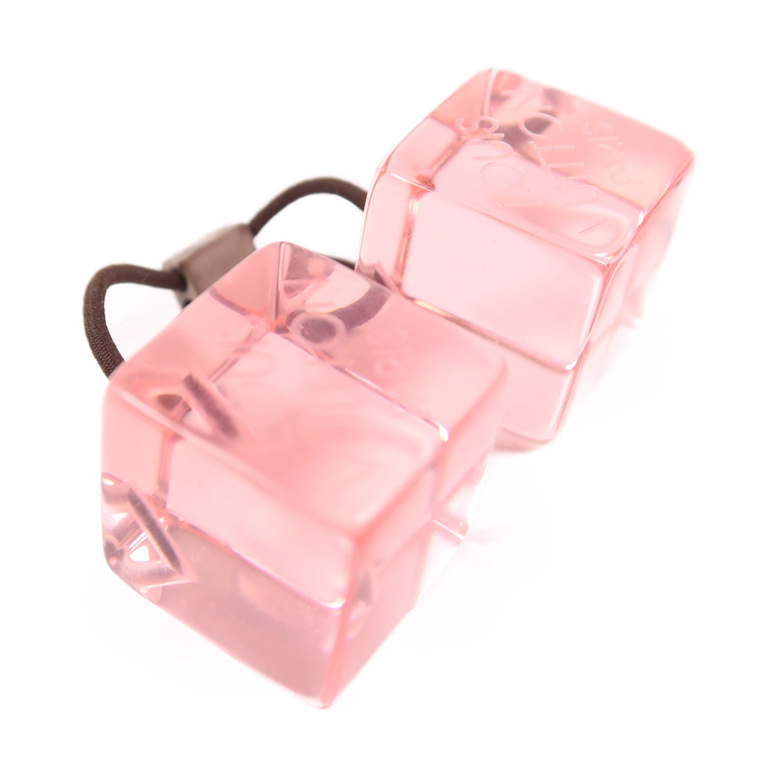 LOUIS VUITTON PVC Hair Cube髮飾