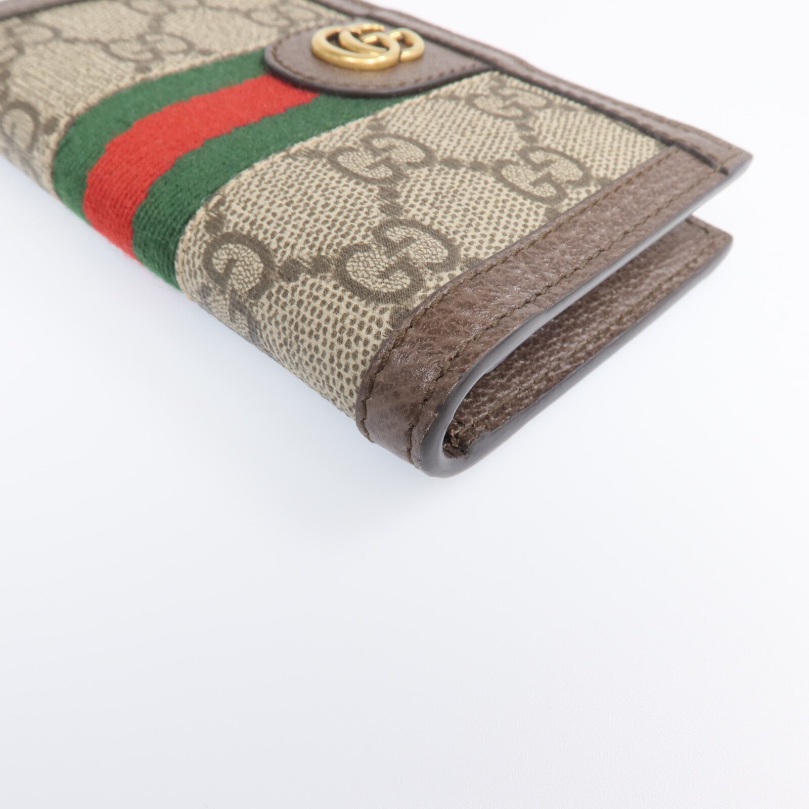 GUCCI 【激減優惠】塗層帆布Card Case金扣卡片套