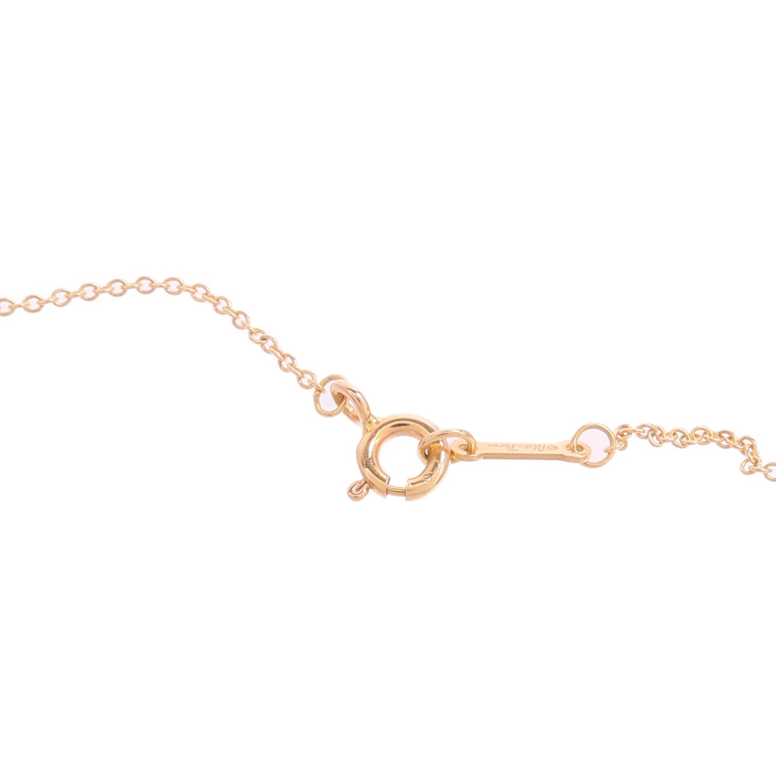 TIFFANY＆CO 18K玫瑰金Loving Heart Necklace項鍊