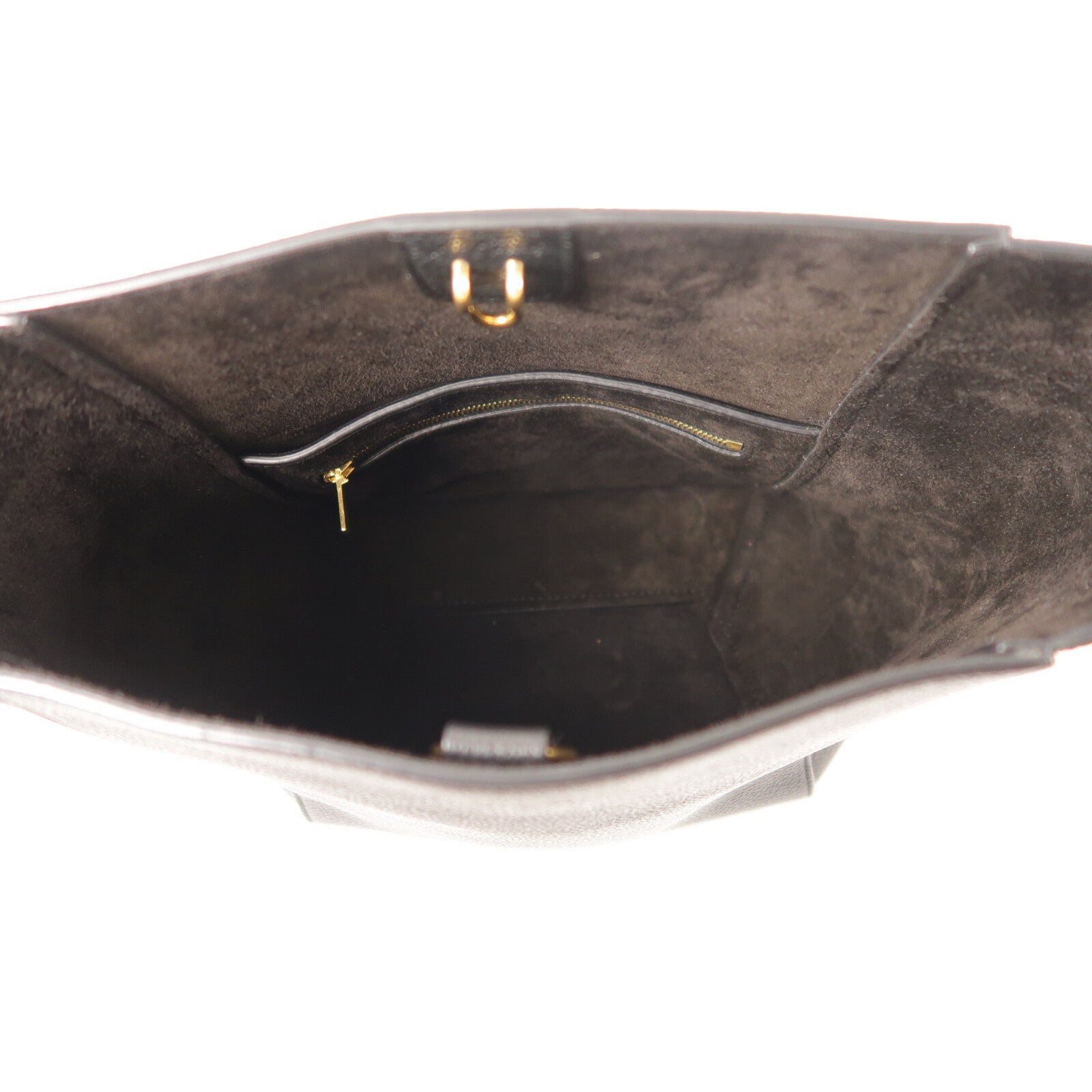 CELINE 牛皮皮革Sangle Bucket金扣肩背袋