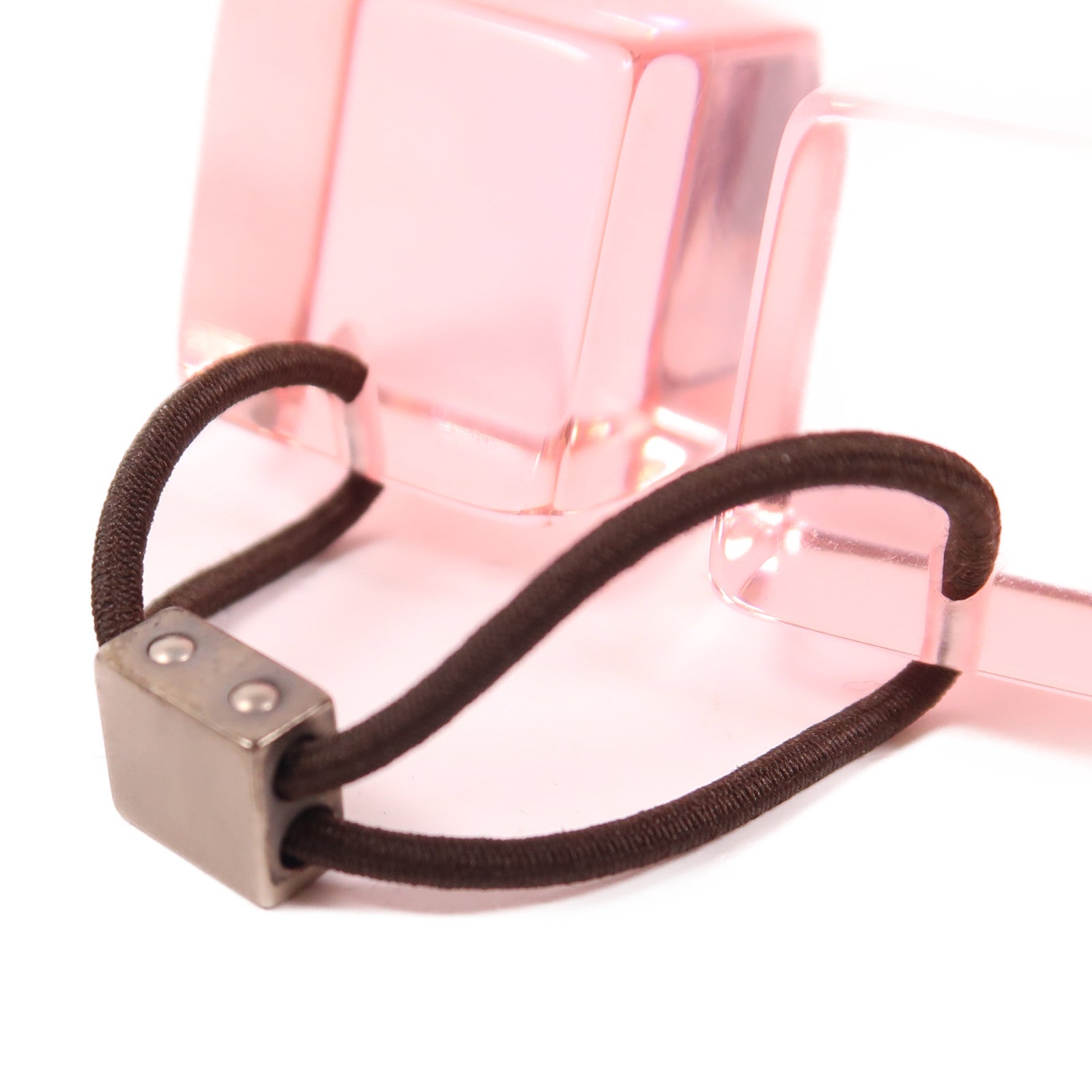 LOUIS VUITTON PVC Hair Cube髮飾