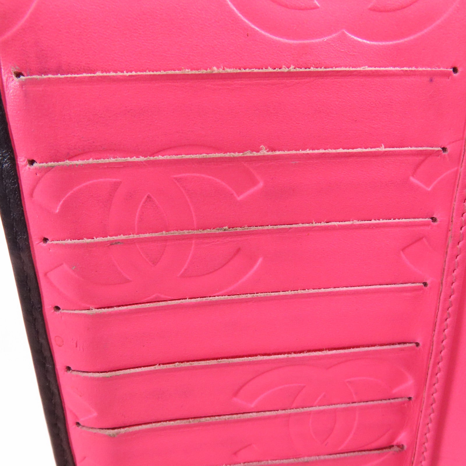 CHANEL 牛皮皮革Cambon Long Wallet長錢包