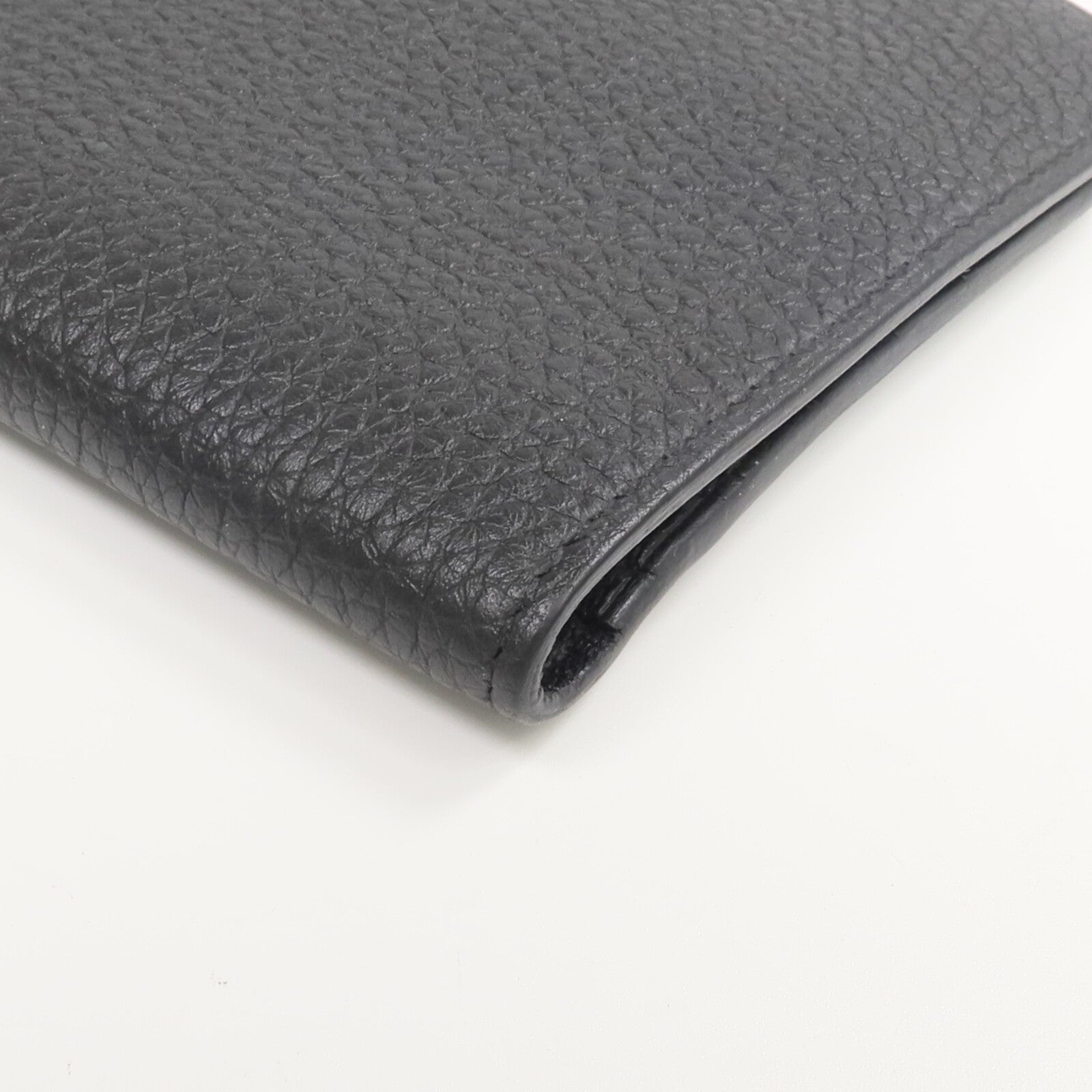 HERMES Togo皮革Dogon GM長錢包Noir