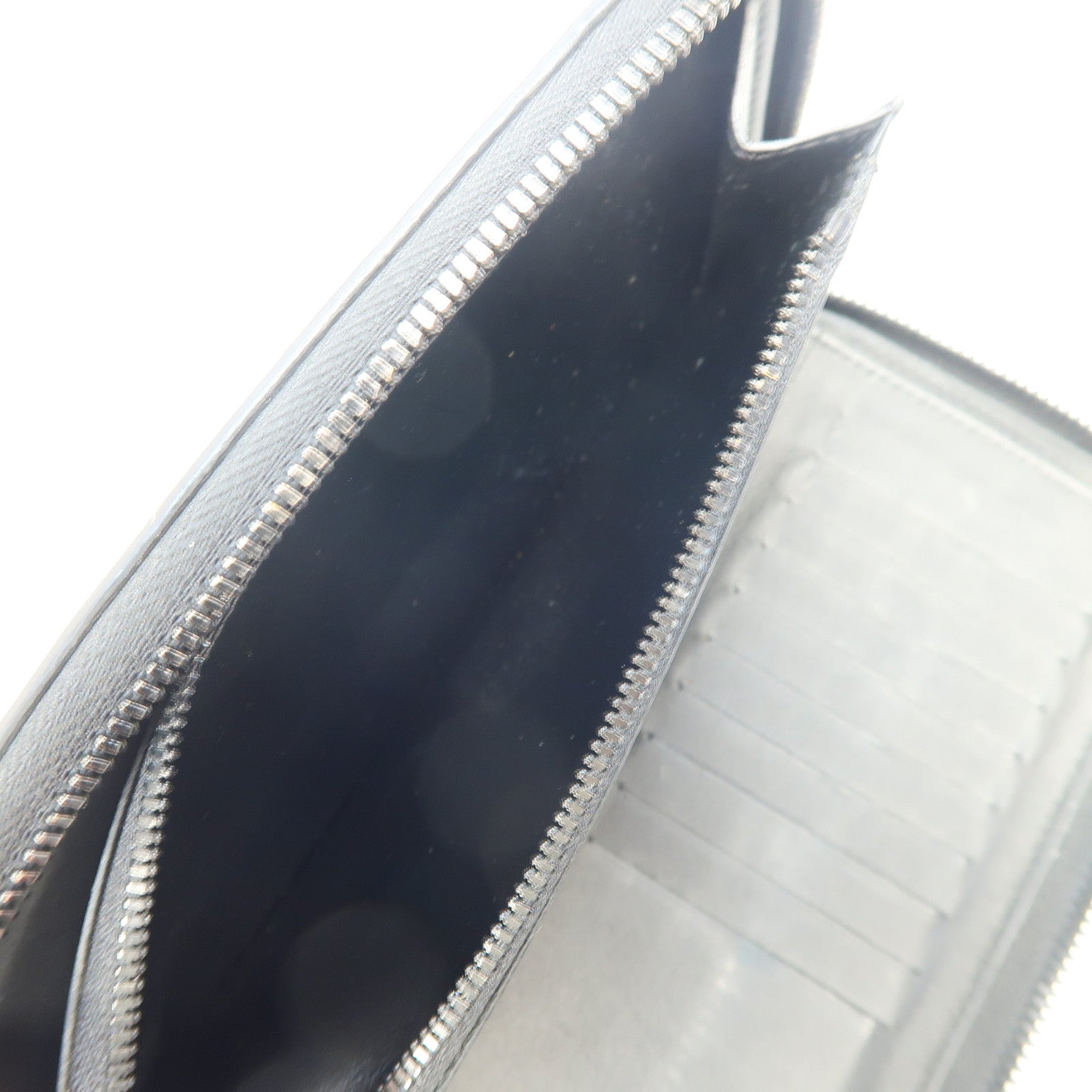 LOUIS VUITTON Monogram Taurillon Zippy Vertical Wallet長錢包黑色