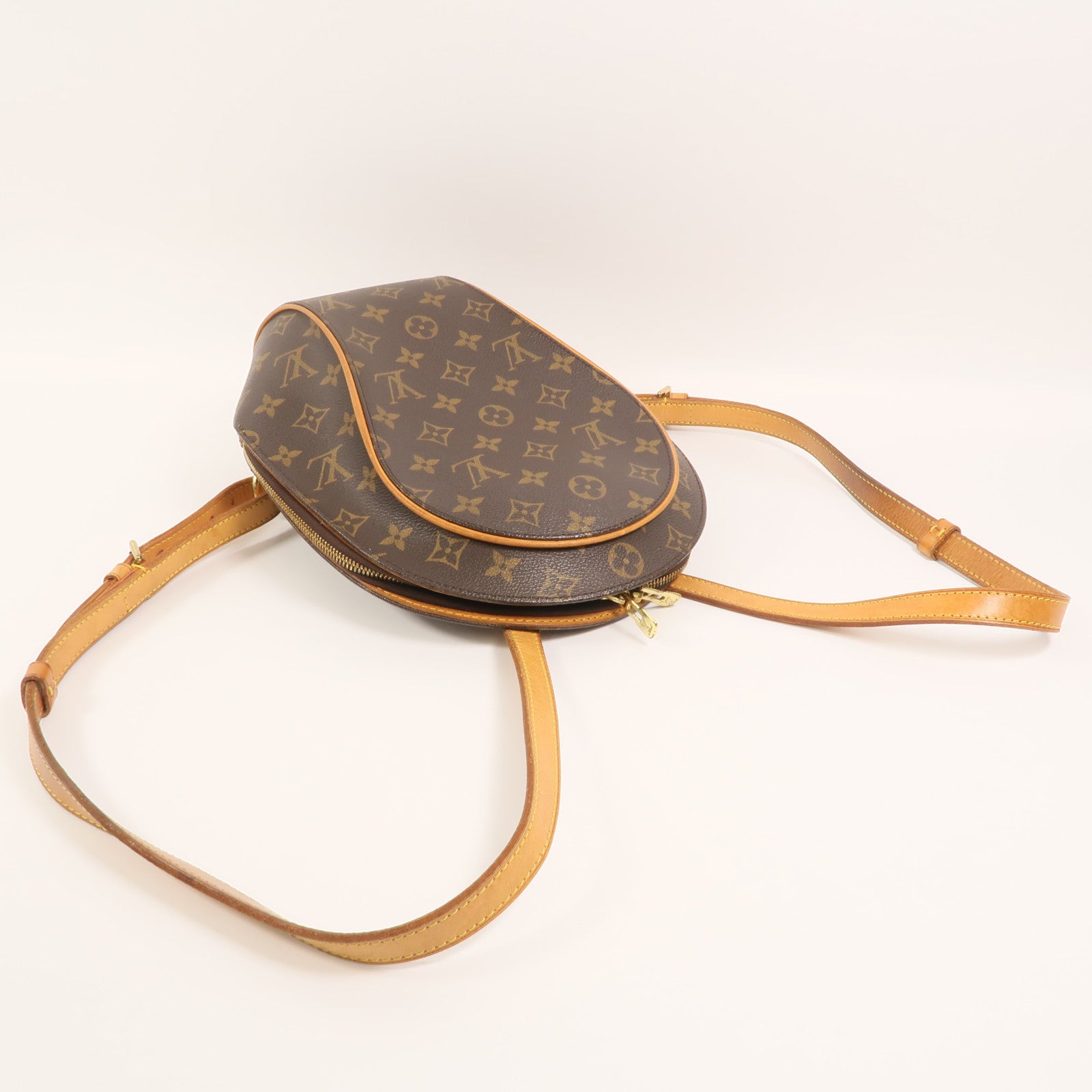 LOUIS VUITTON Monogram Ellipse Sac A Dos Backpack金扣背包