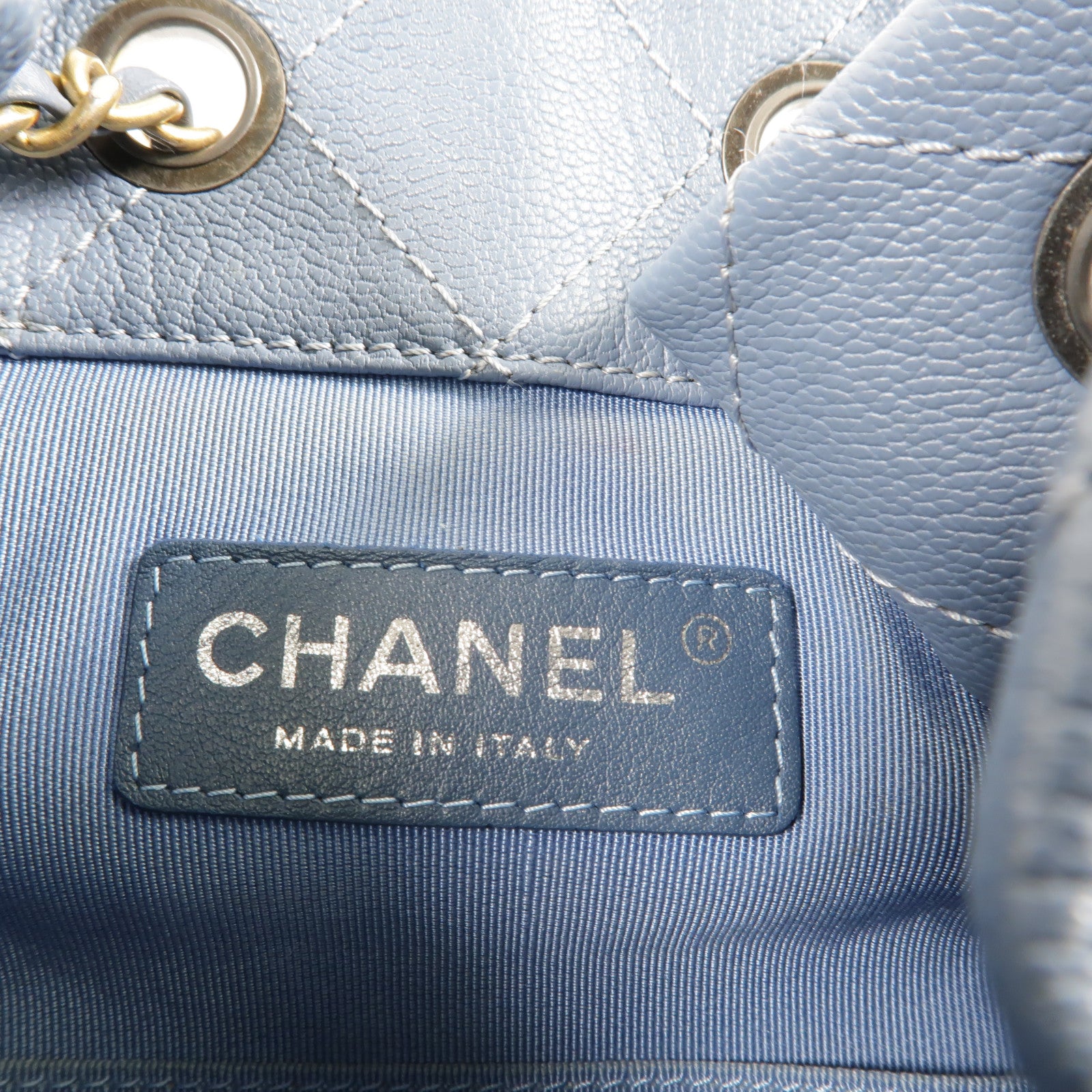 CHANEL 牛皮皮革Gabrielle BackPack鏈帶背包