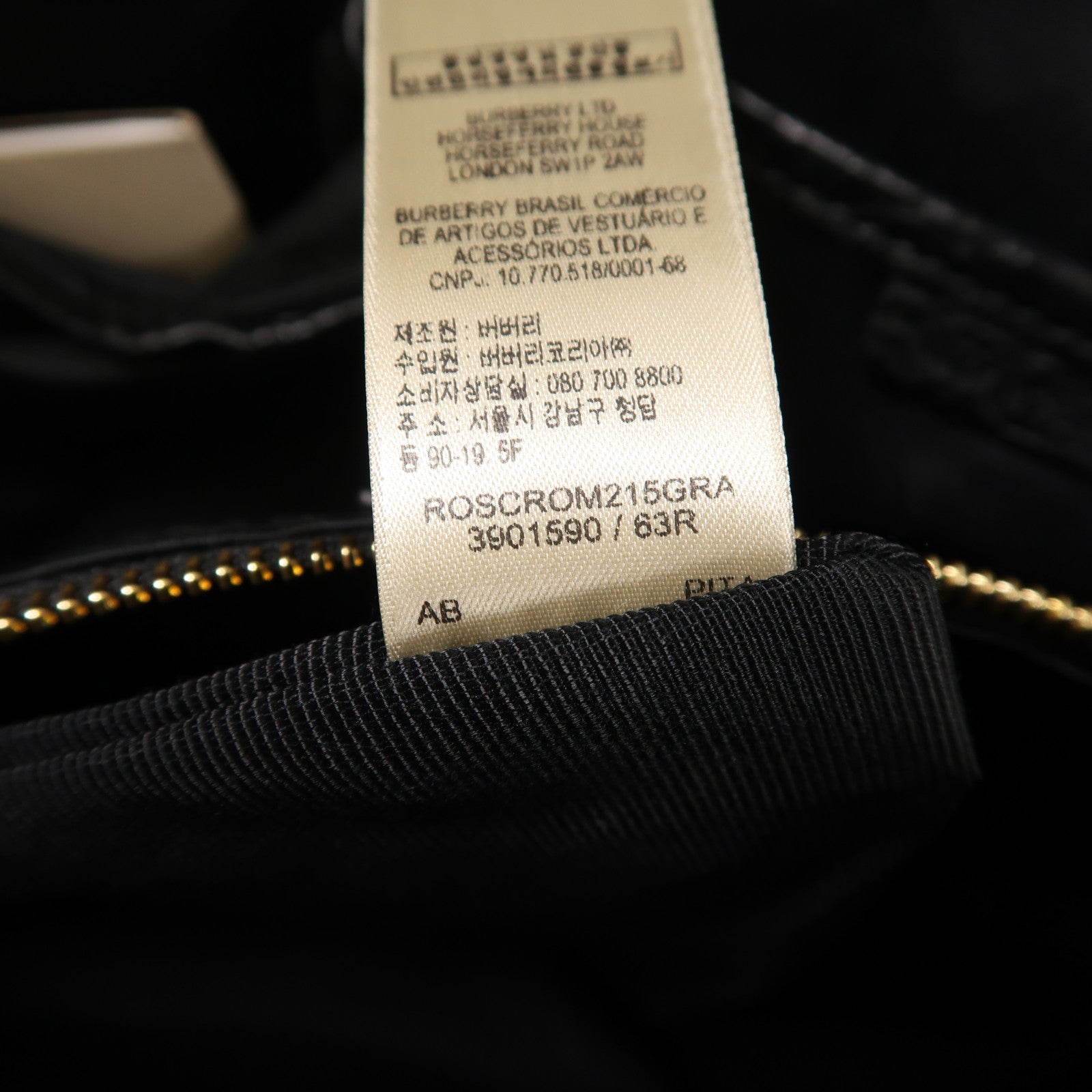 BURBERRY 牛皮皮革2 Way Shoulder金扣手挽肩背兩用袋