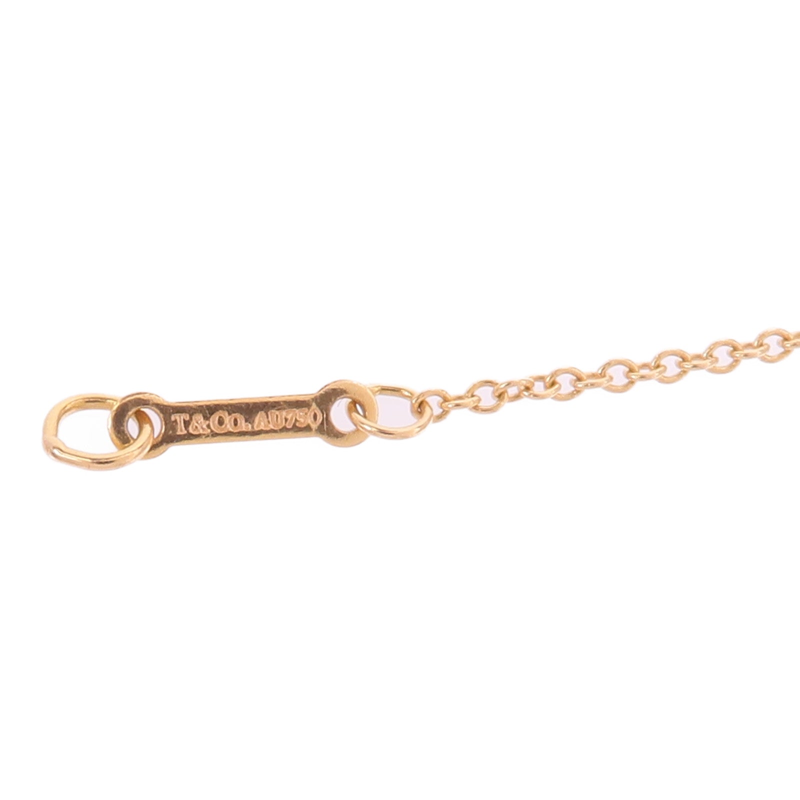 TIFFANY＆CO 18K玫瑰金Loving Heart Necklace項鍊
