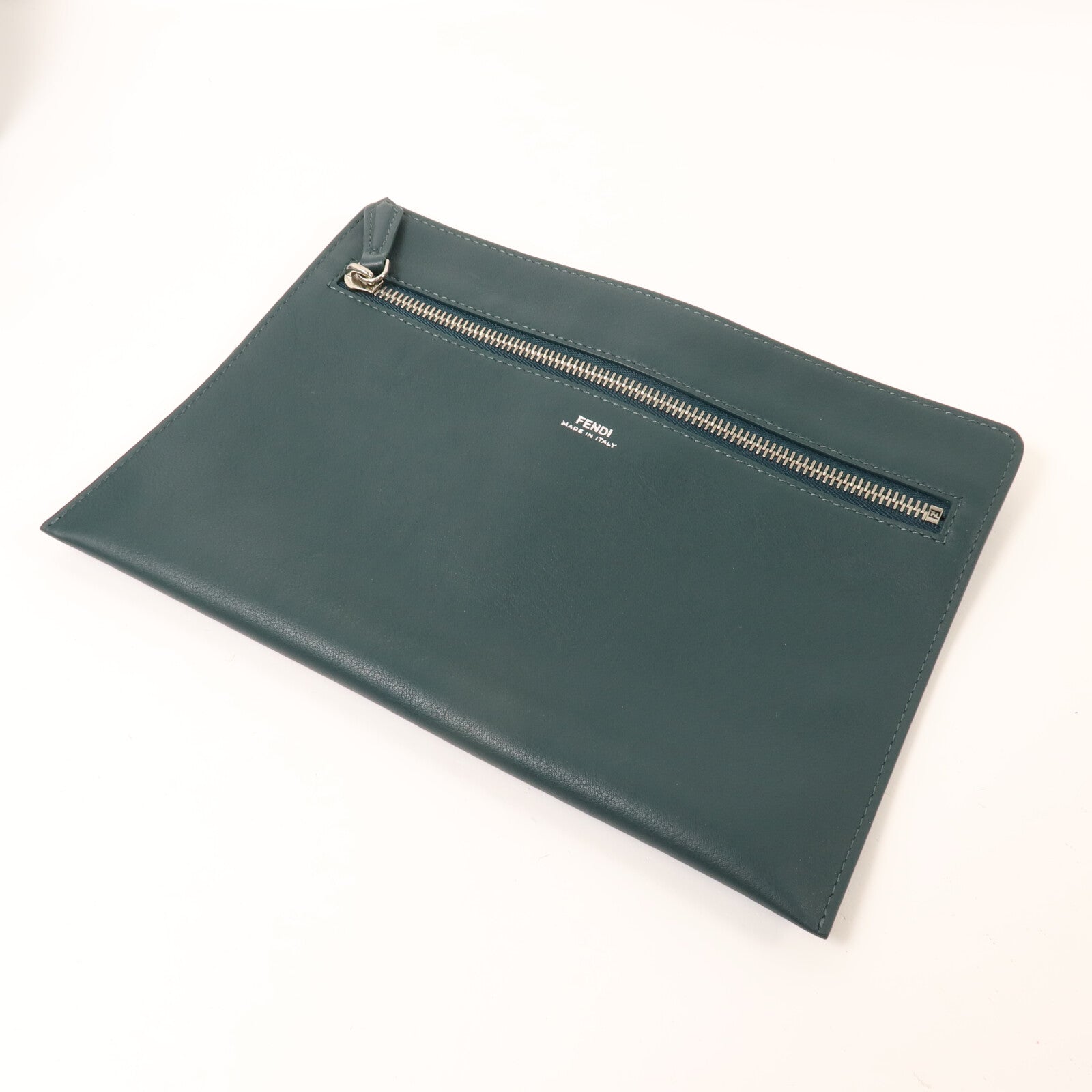FENDI 牛皮皮革/蛇皮皮革Dotcom手挽袋