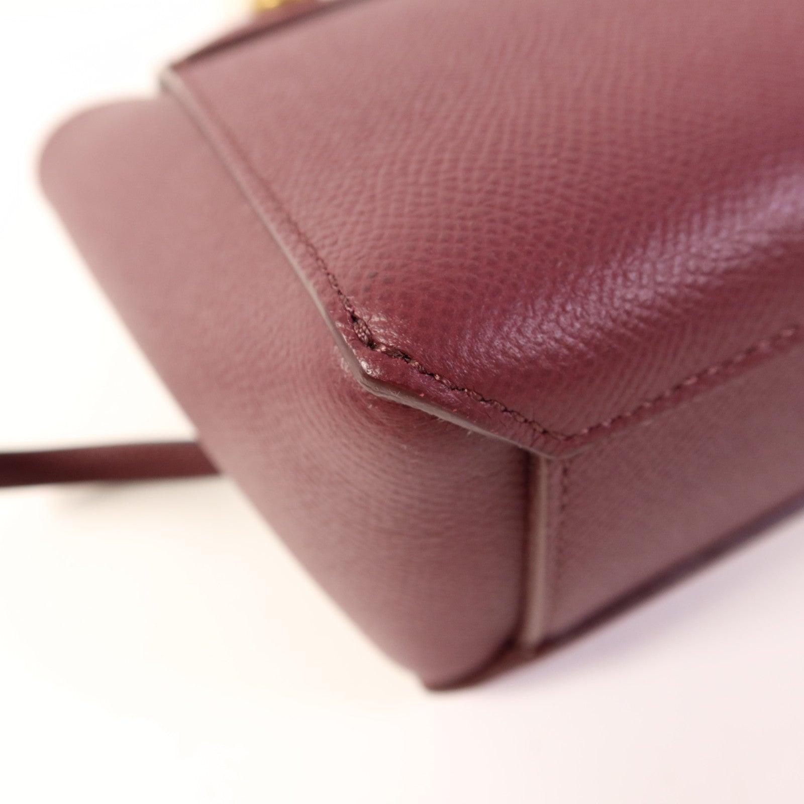 CELINE 牛皮皮革Pico Belt Bag金扣手挽肩背兩用袋