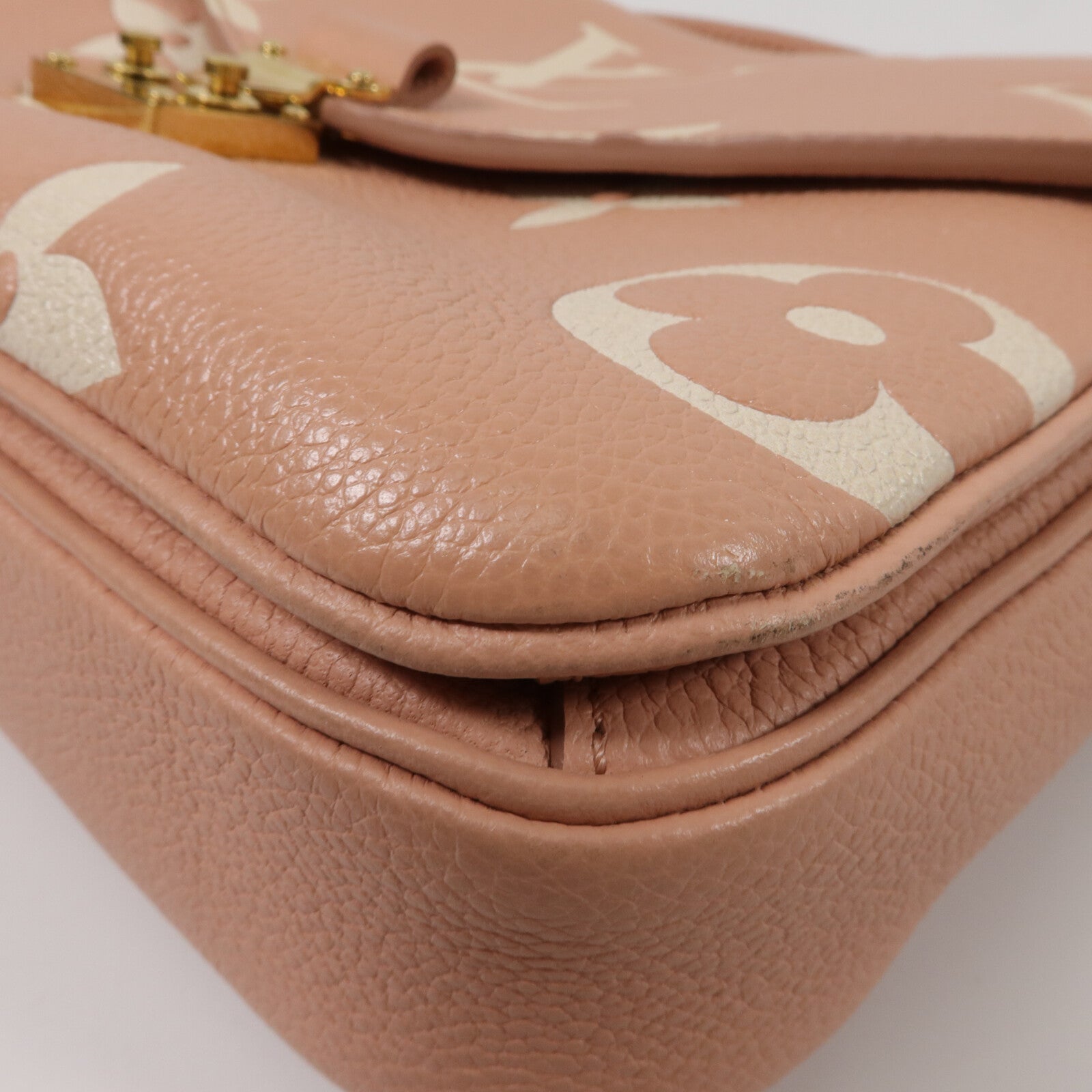 LOUIS VUITTON Monogram Empreinte Pochette Metis手挽肩背兩用袋