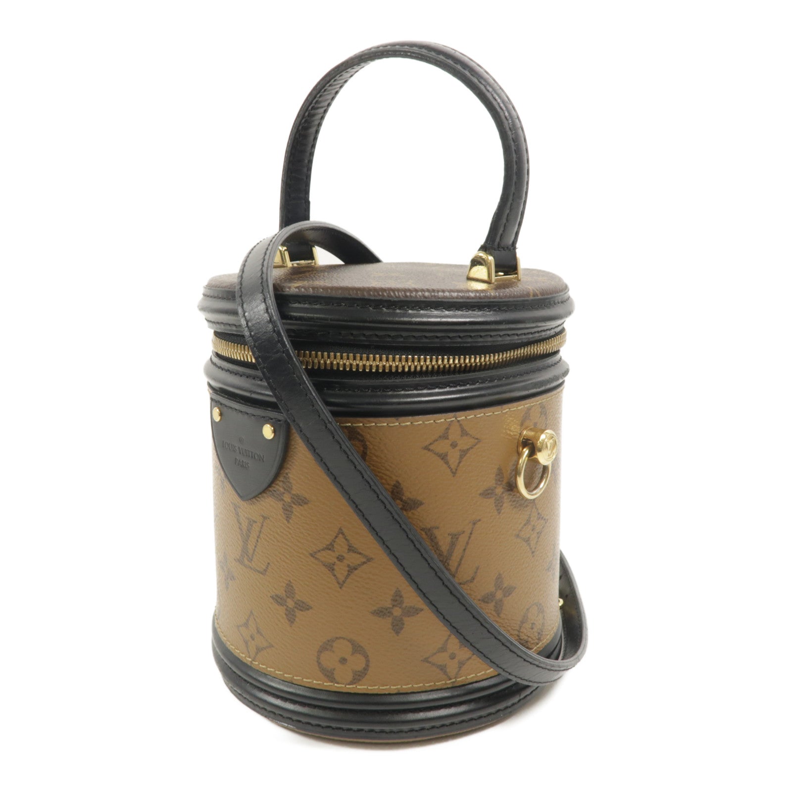 LOUIS VUITTON Monogram Reverse Cannes手挽肩背兩用袋