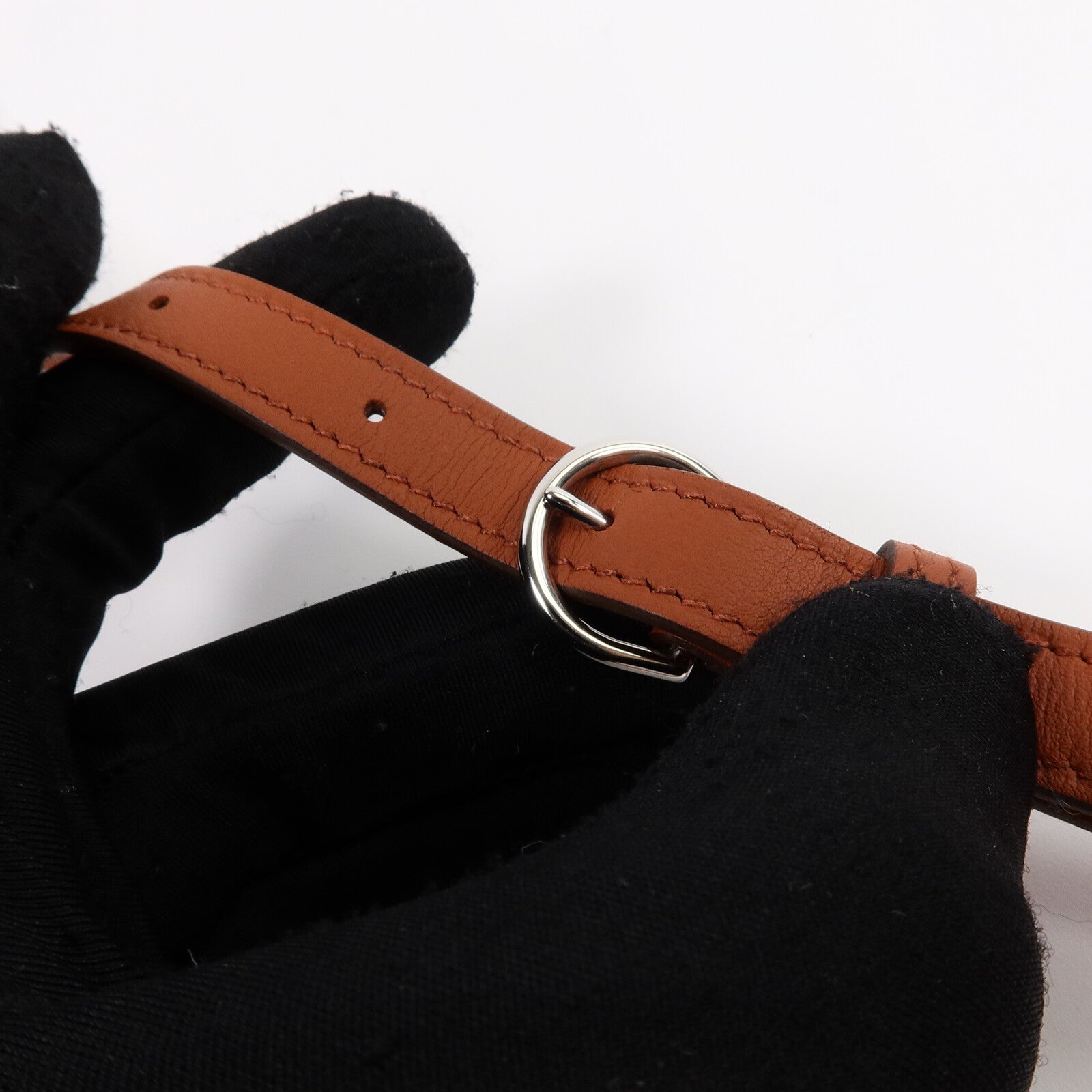 HERMES Epsom/Swift皮革Nouveau To Go肩背袋TerreBattue/MauveSy