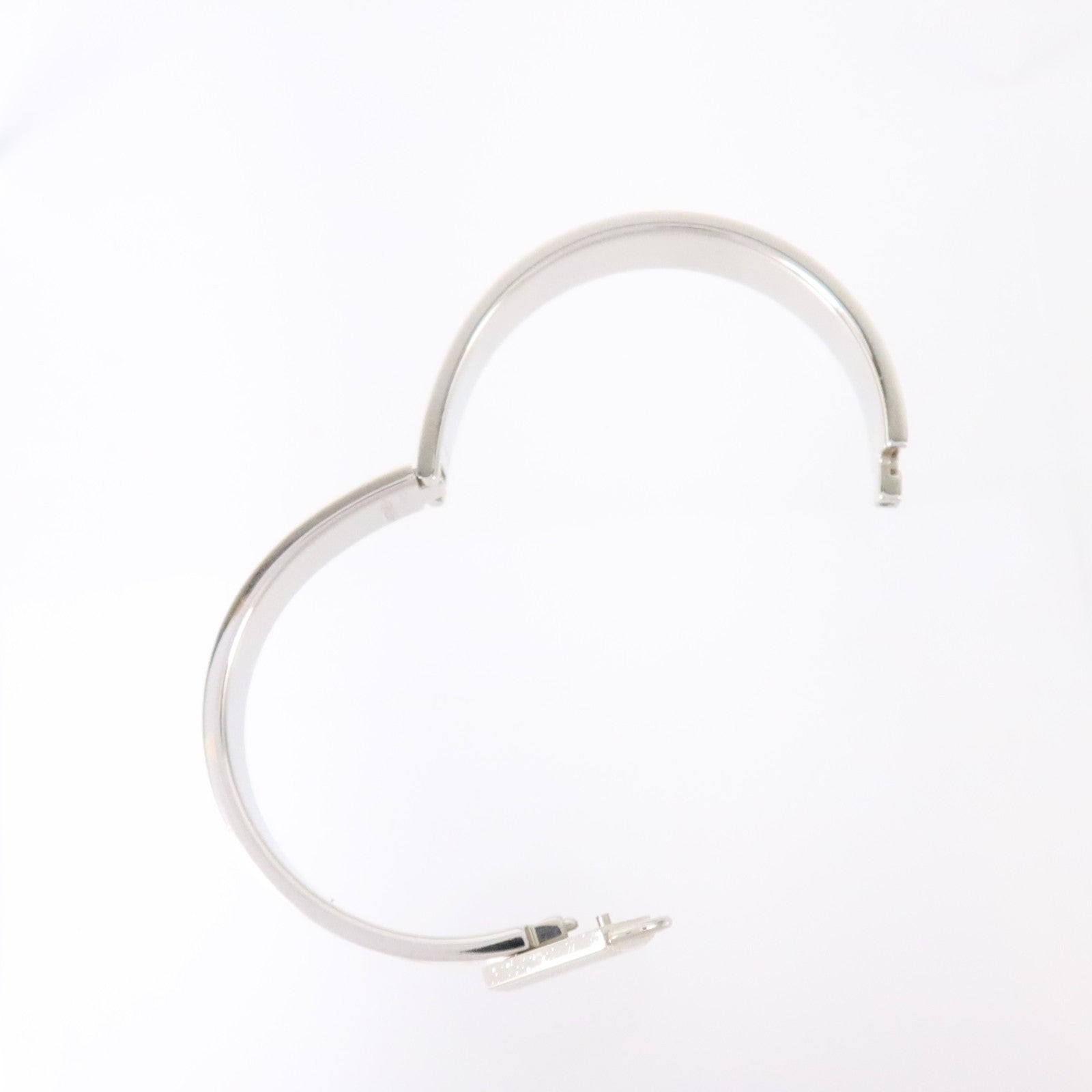 HERMES 金屬/琺瑯Clic Cadenas Bracelet銀扣手鏈