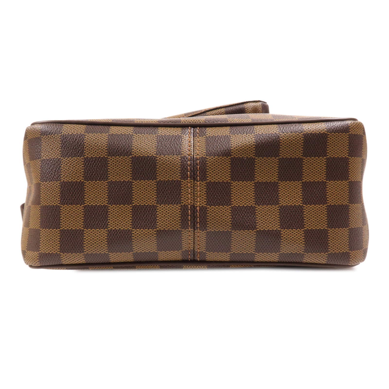 LOUIS VUITTON Damier Olaf MM金扣肩背袋