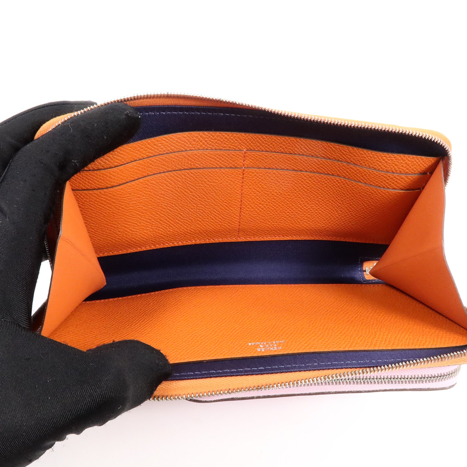HERMES Epsom/Swift皮革Nouveau To Go肩背袋TerreBattue/MauveSy