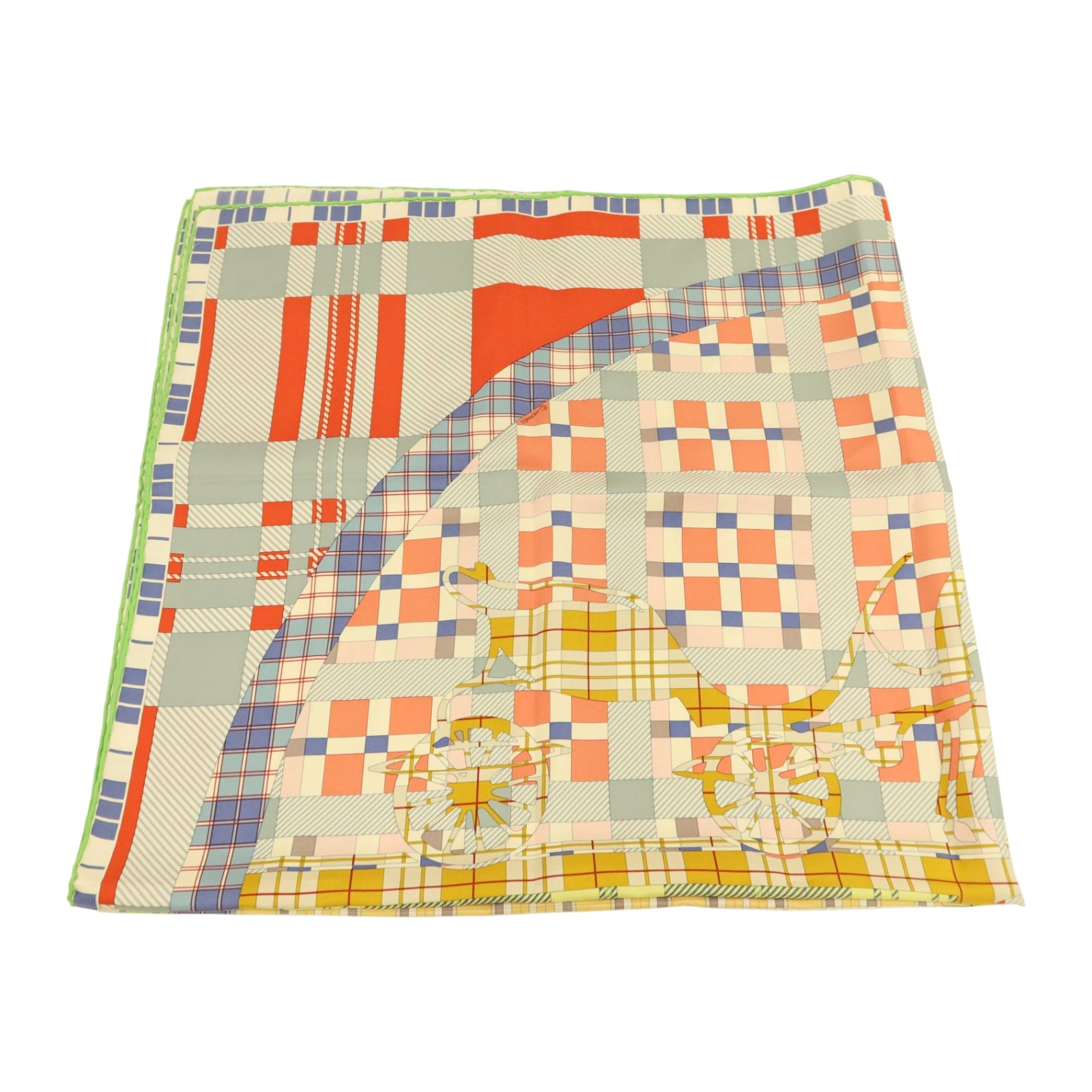 HERMES 絲質Scarf 90x90絲巾