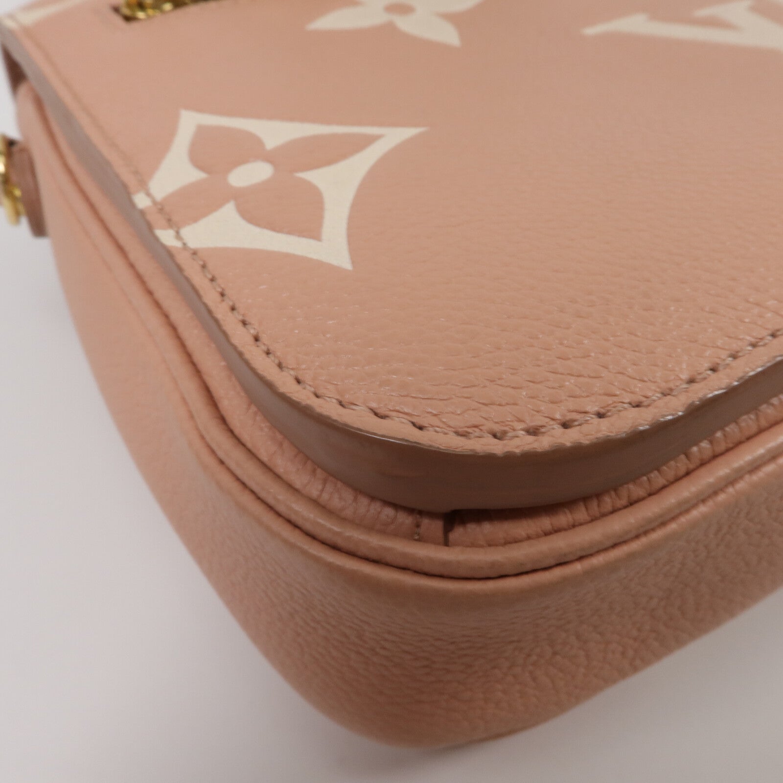 LOUIS VUITTON Monogram Empreinte Pochette Metis手挽肩背兩用袋