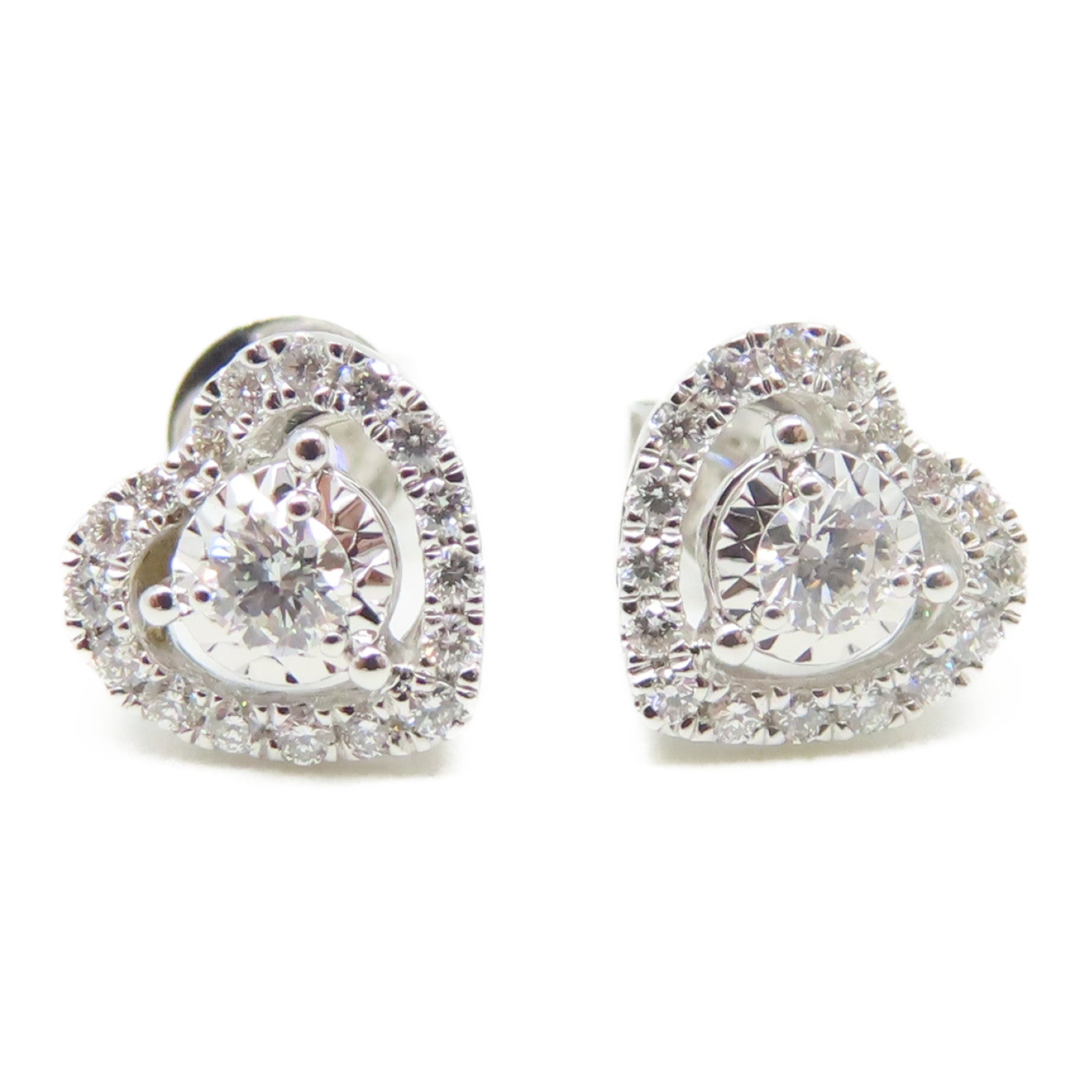 JEWELRY 【激減優惠】18K白金Earrings鑽石耳環